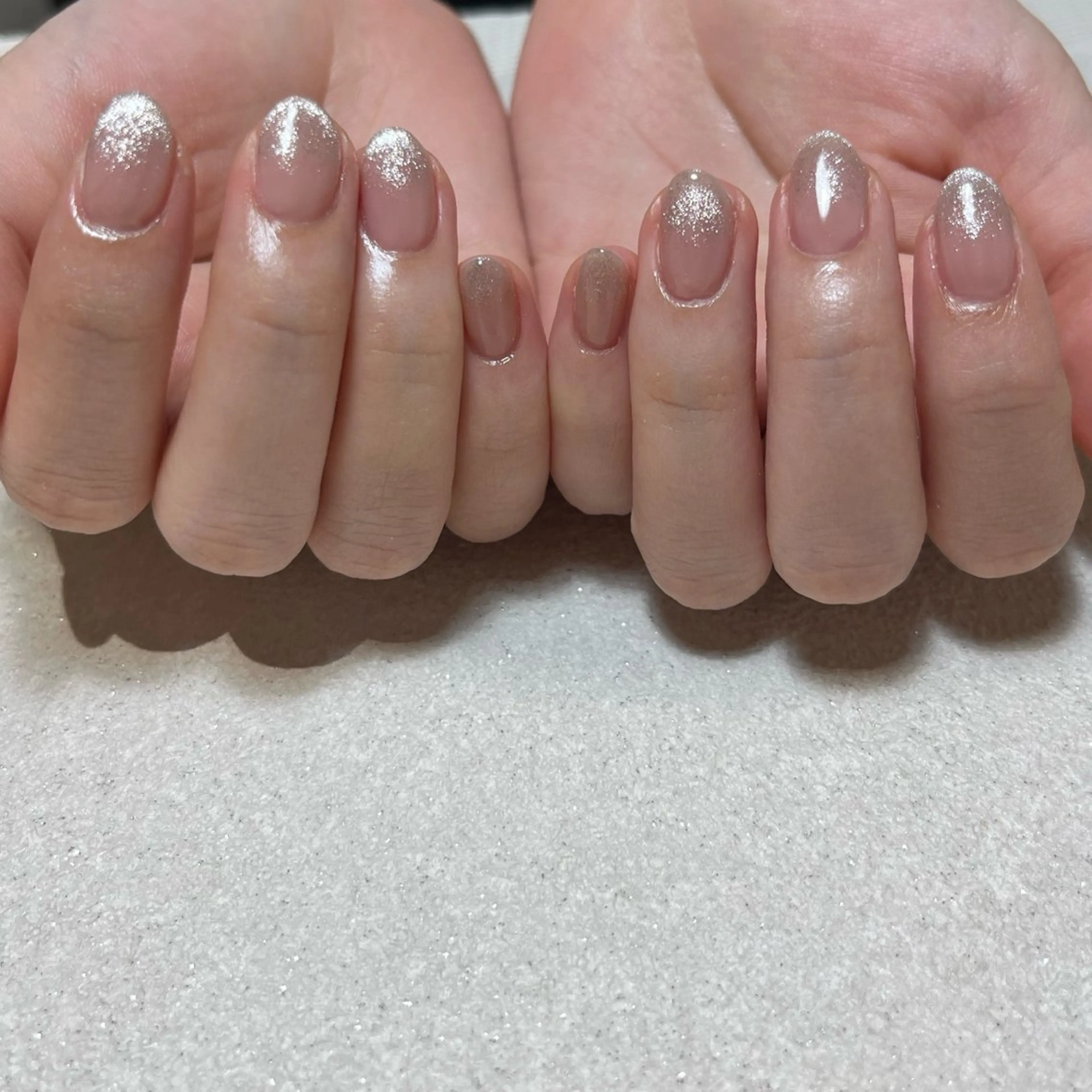 ネイル グラデーション マグネットネイル manami プルミエール錦糸町店のネイルデザイン