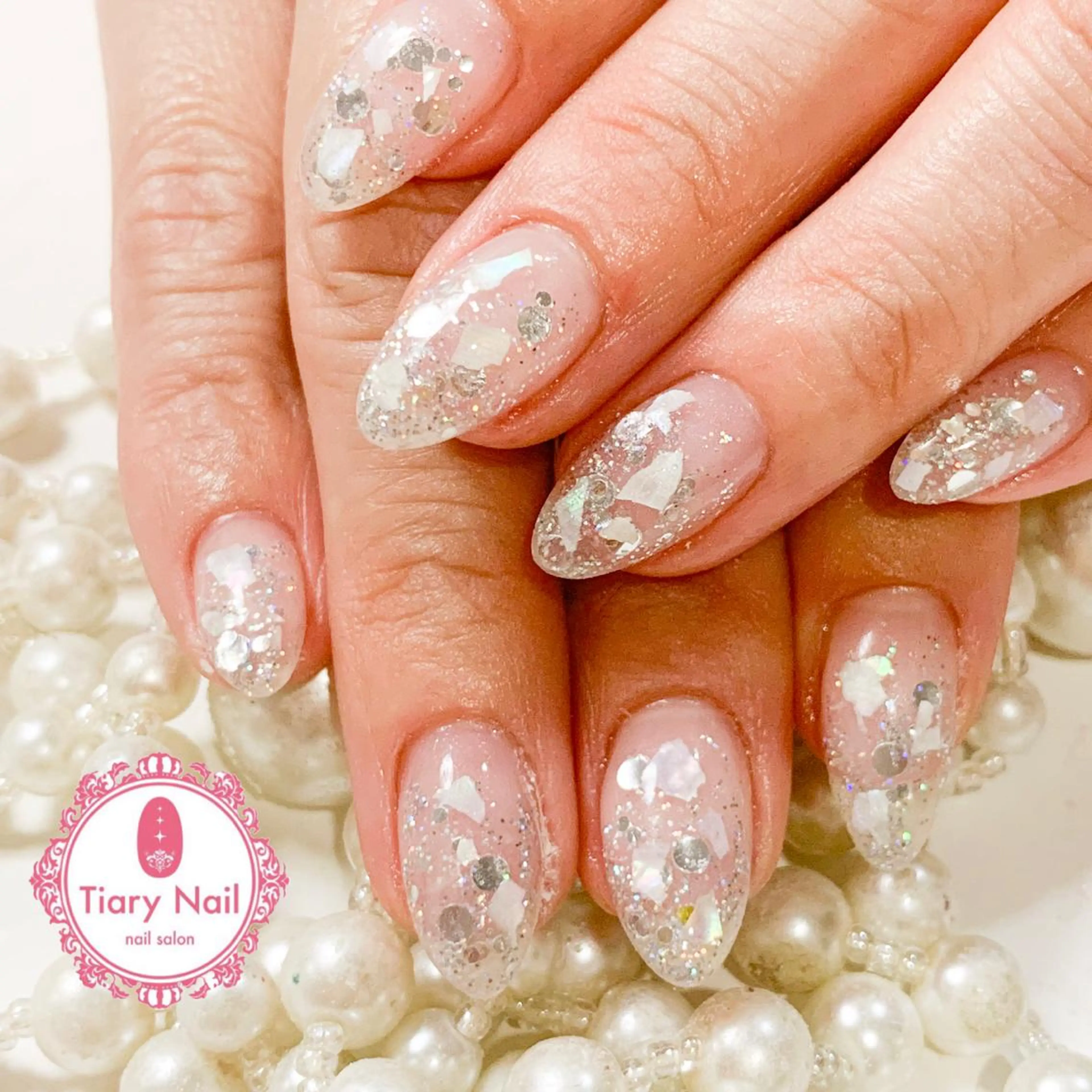 ネイル 💗🪽Tiary Nail🪽💗のネイルデザイン