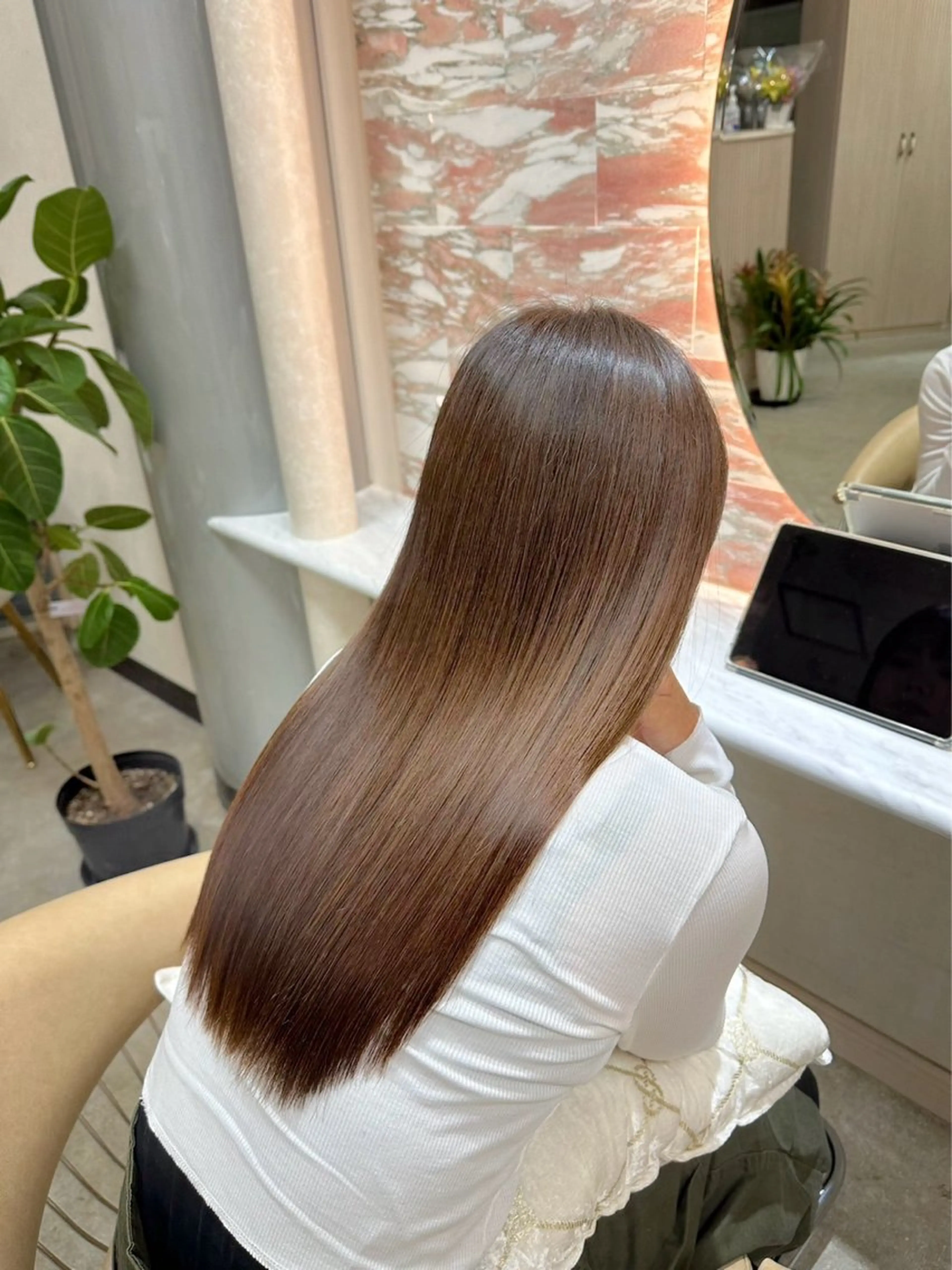 縮毛矯正 トリートメント ゆうか ・髪質改善のヘアスタイル