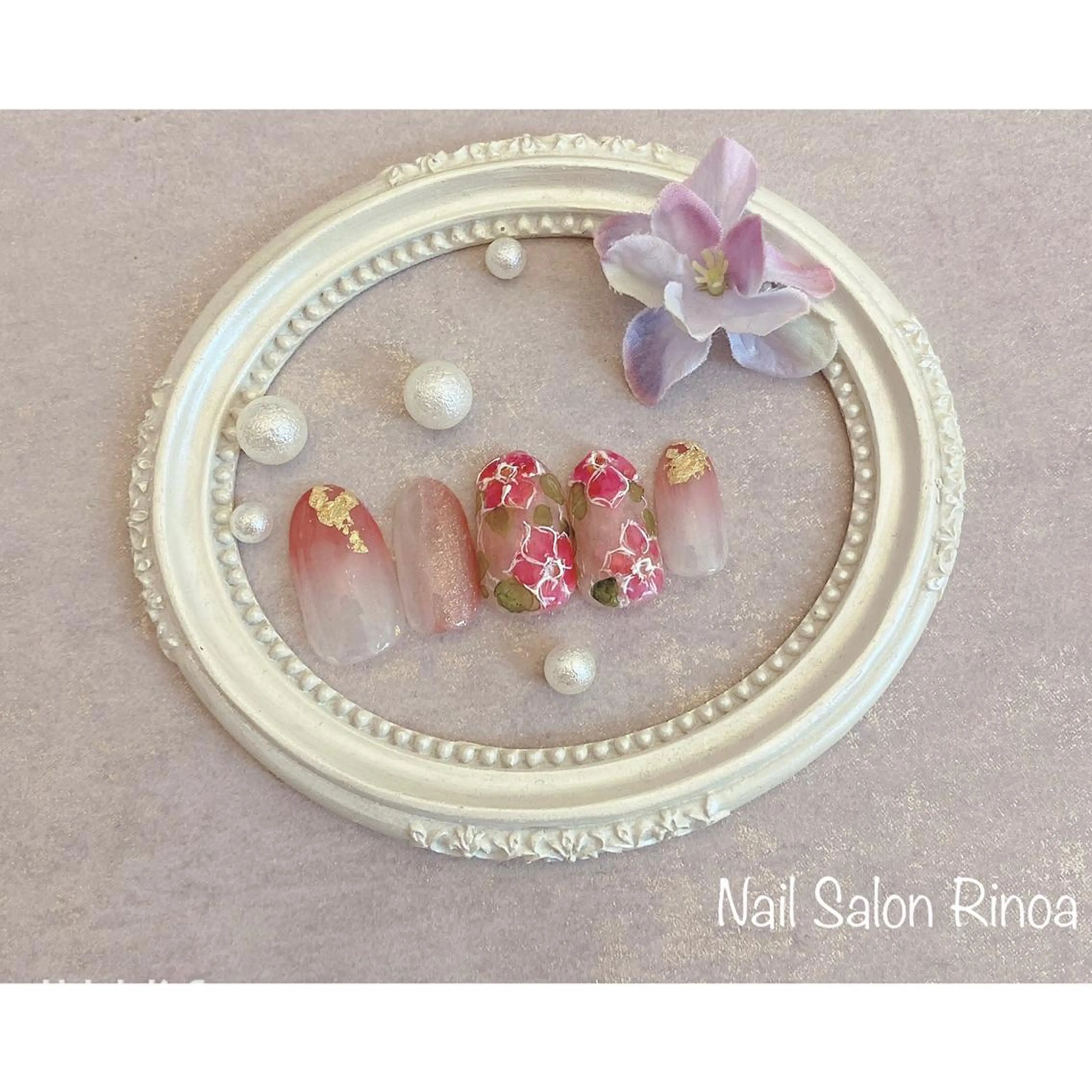 ネイル ハンドネイル フットネイル Nail Salon Rinoaのネイルデザイン