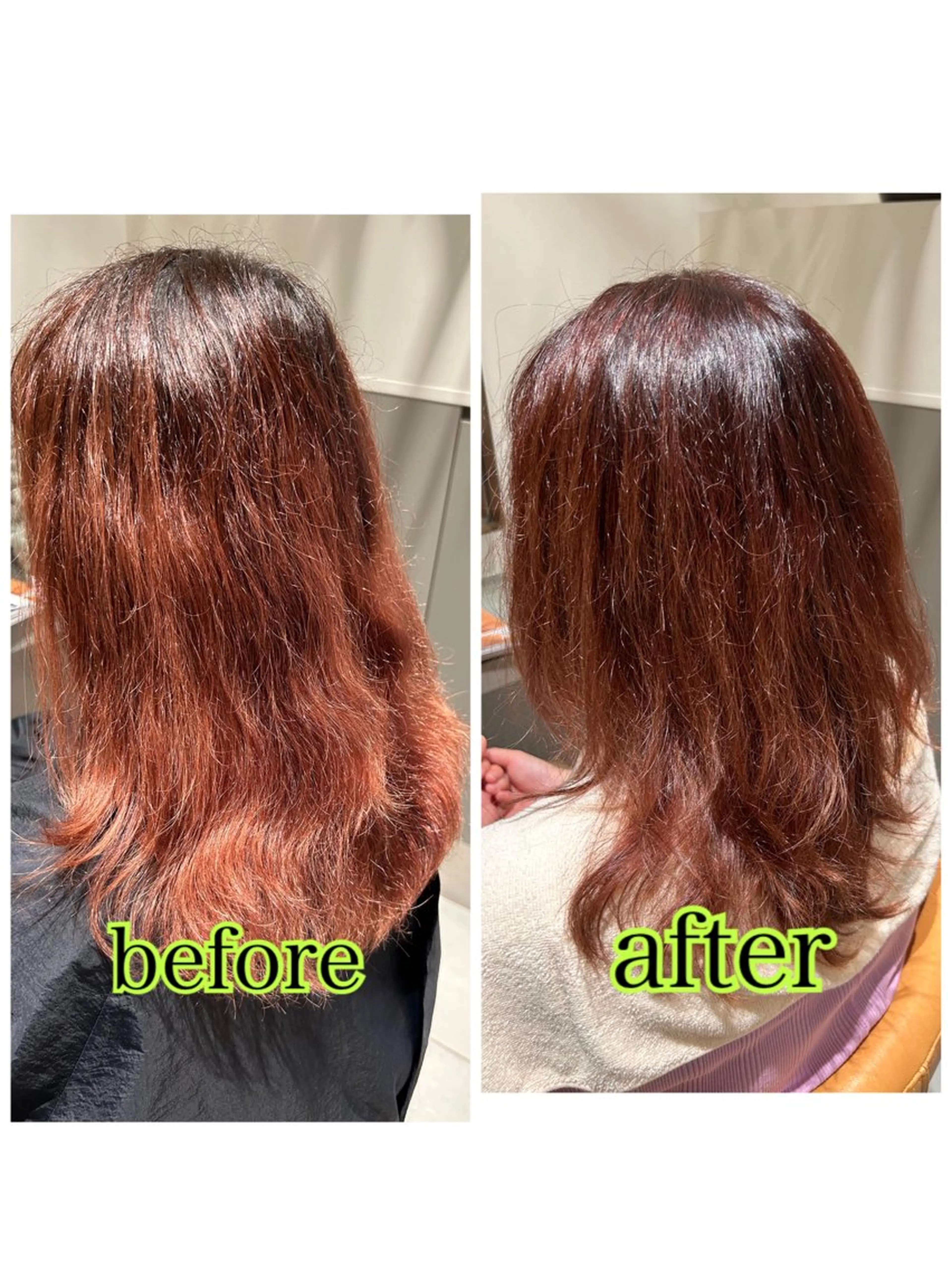 ロング カラー 大久保 陽子のヘアスタイル