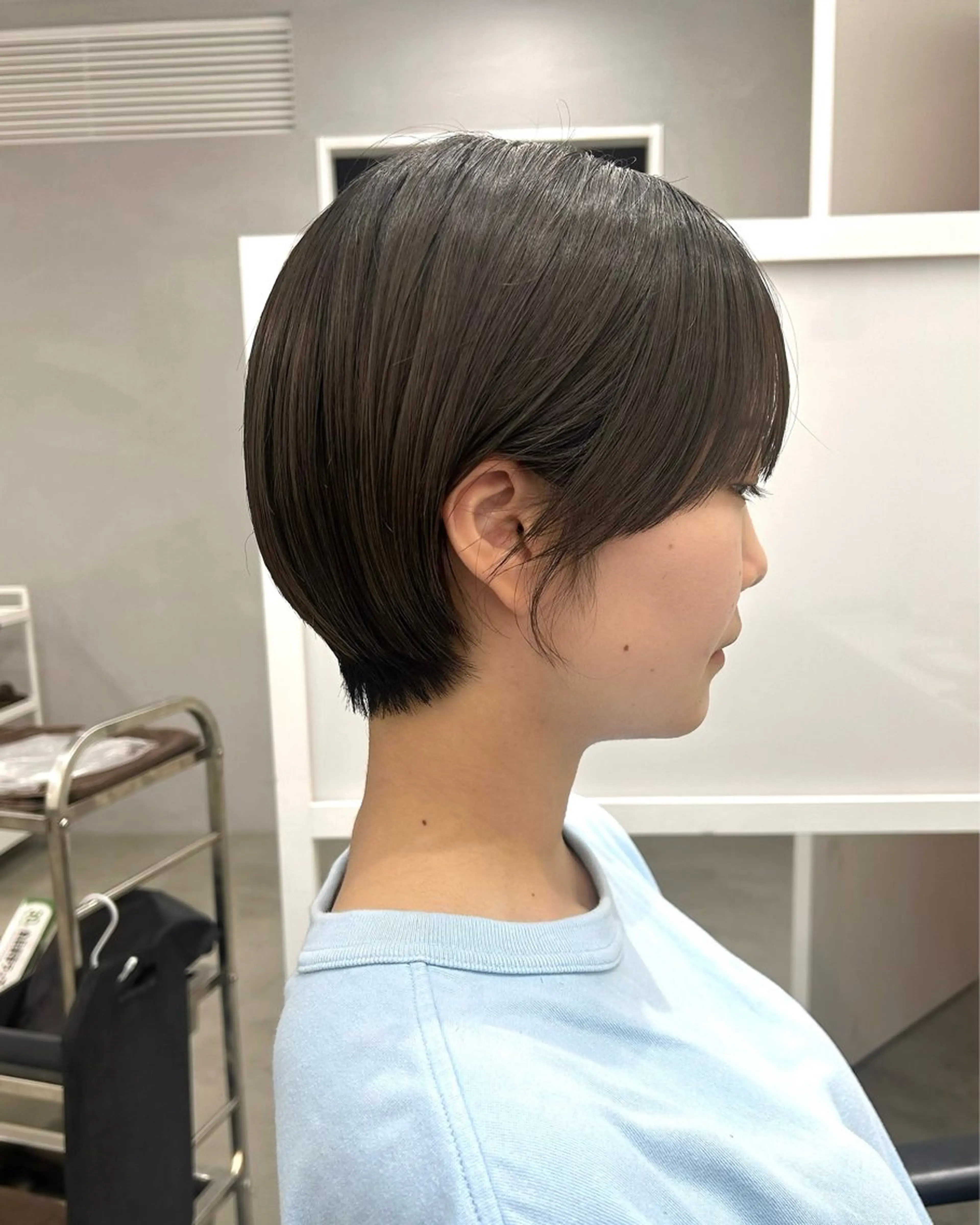 ショート ショートヘア 濱川 麻帆のヘアスタイル