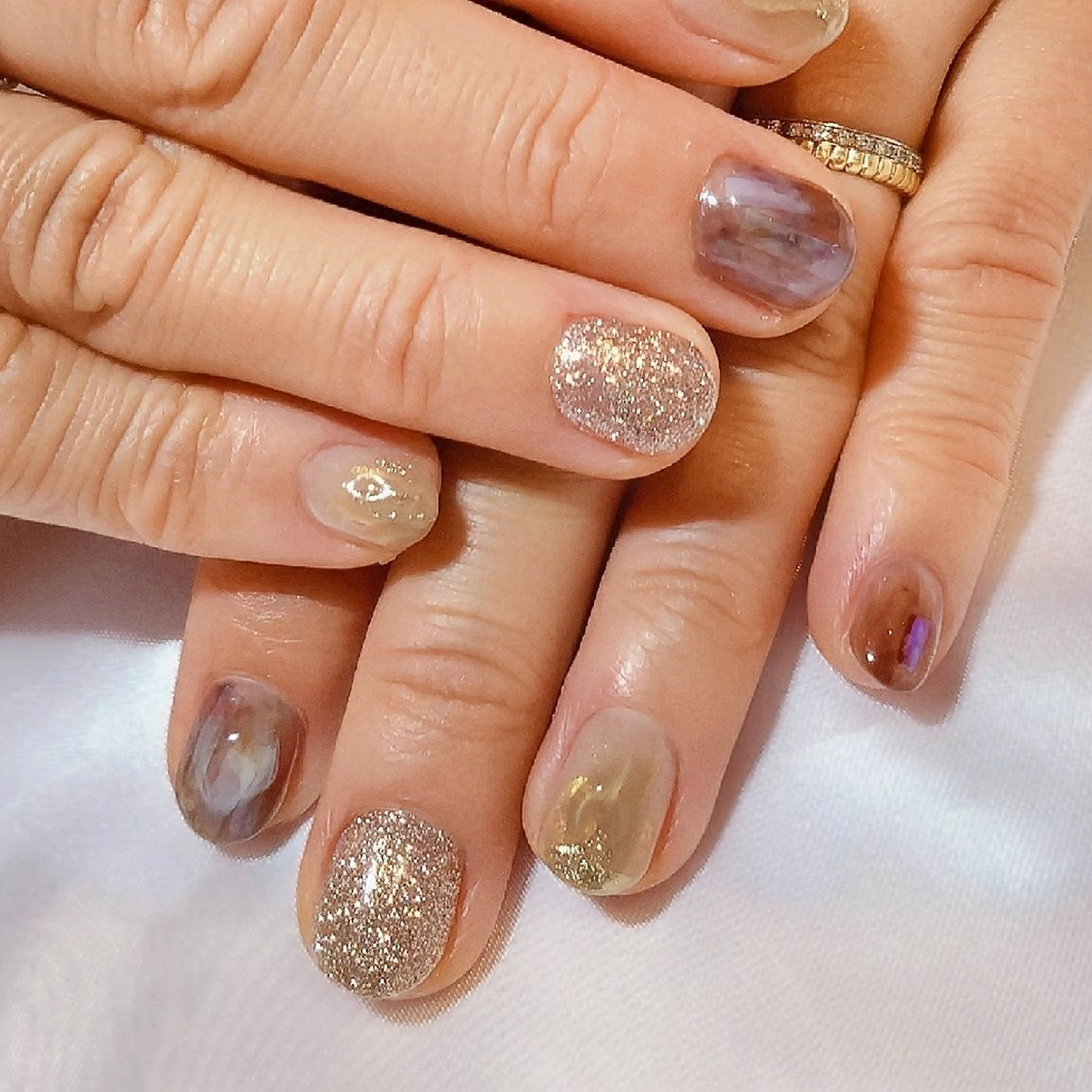 ネイル ニュアンスネイル Nail salon LEVALOレヴァロのネイルデザイン