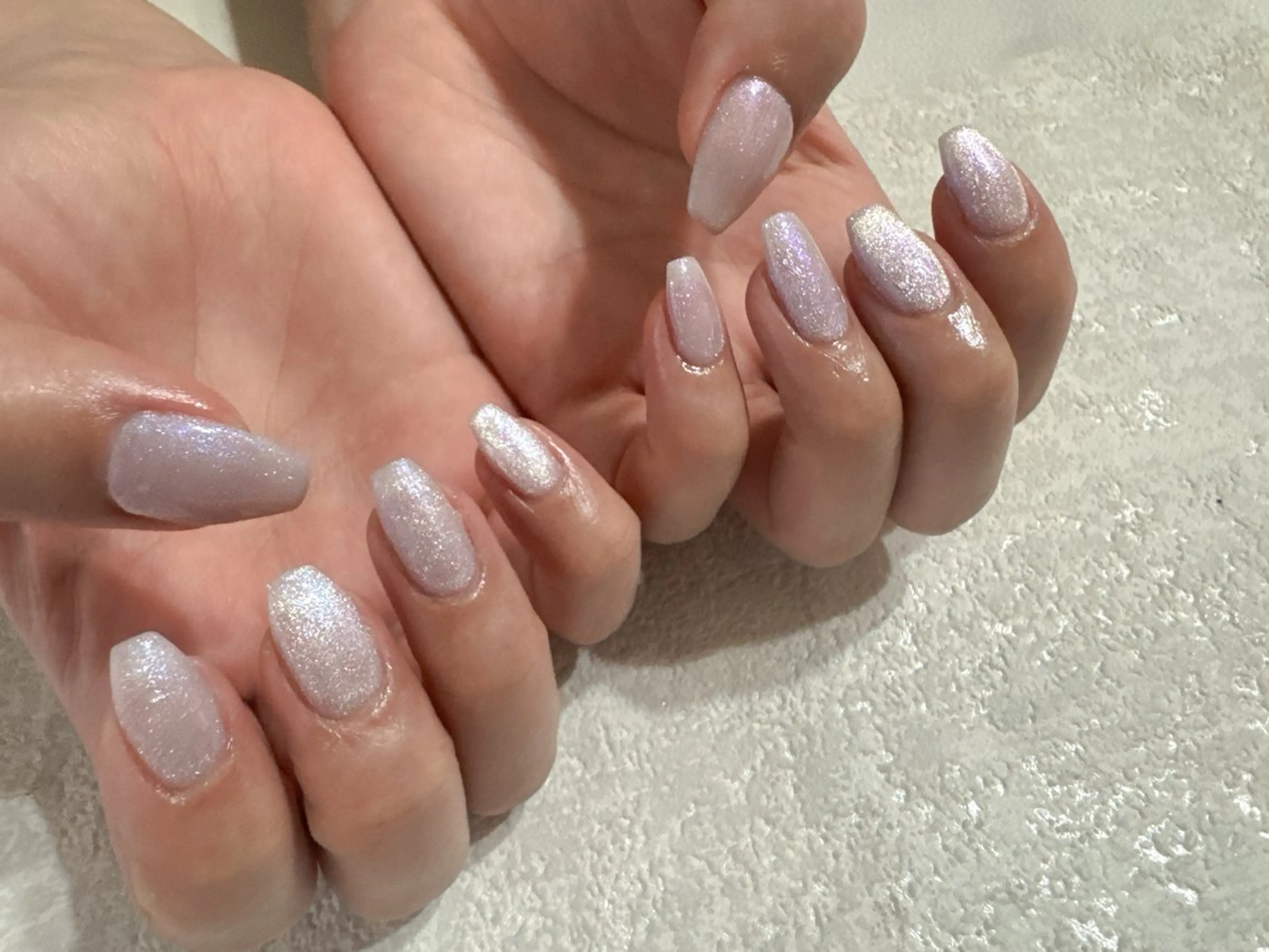 ネイル フットネイル ジェルネイル キラキラネイル マグネットネイル パラジェル kikinail 溝の口のネイルデザイン