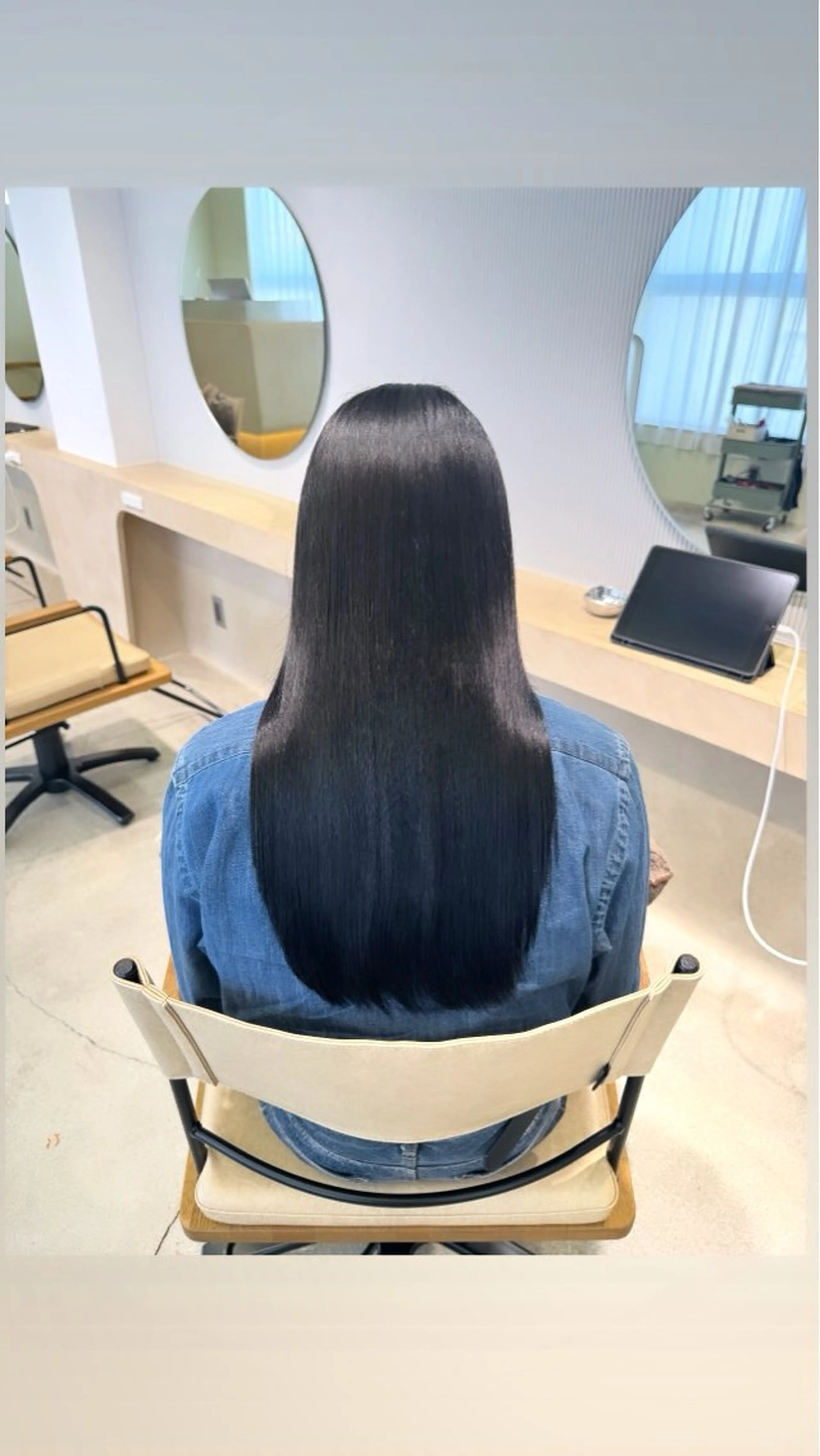 パーマ 落合しほ/韓国ヘア/ 髪質改善/縮毛矯正のヘアスタイル