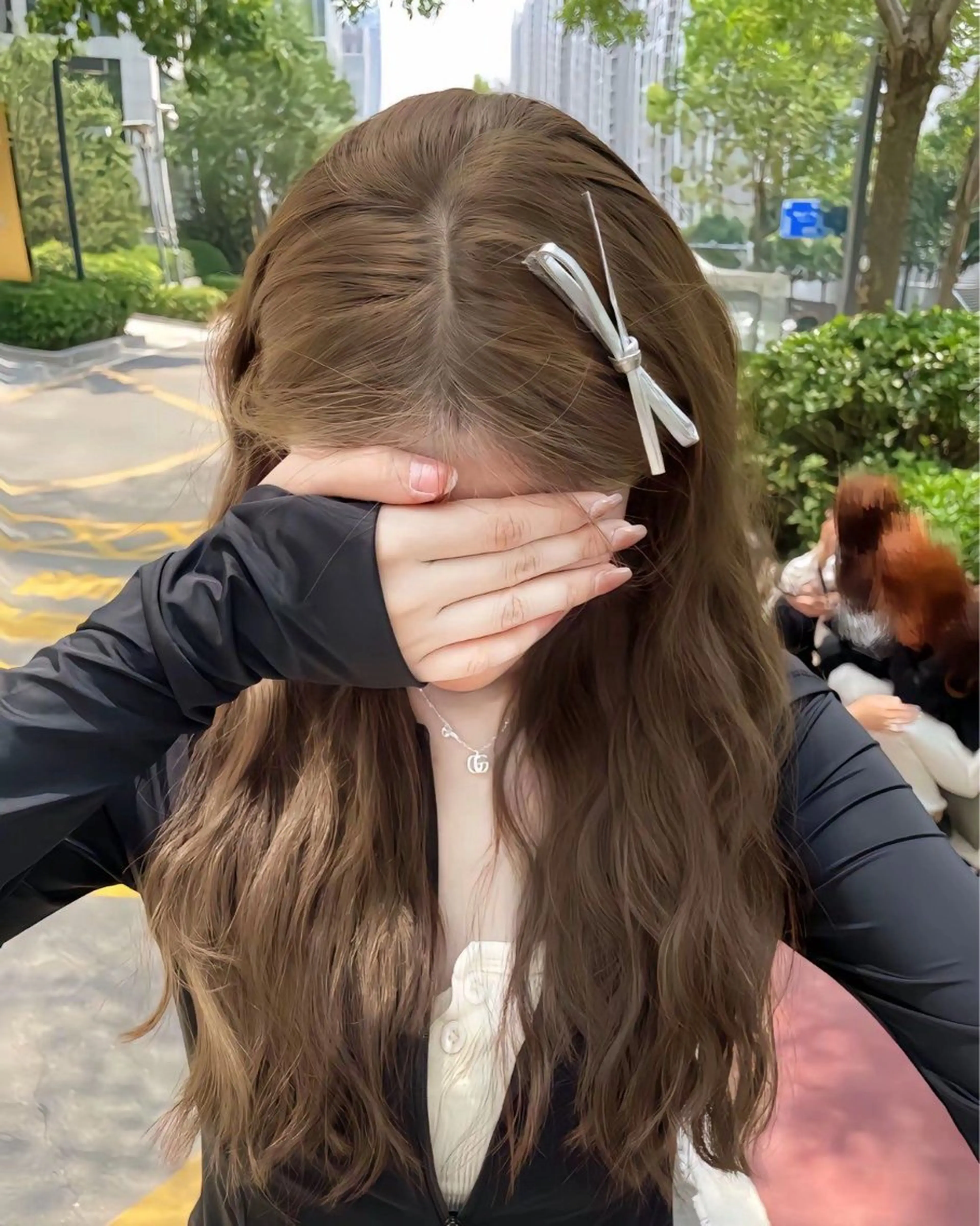 カラー ヘアカラー トリートメント ヘアセット 透明感うる艶カラー 🤍MANAMIのヘアスタイル