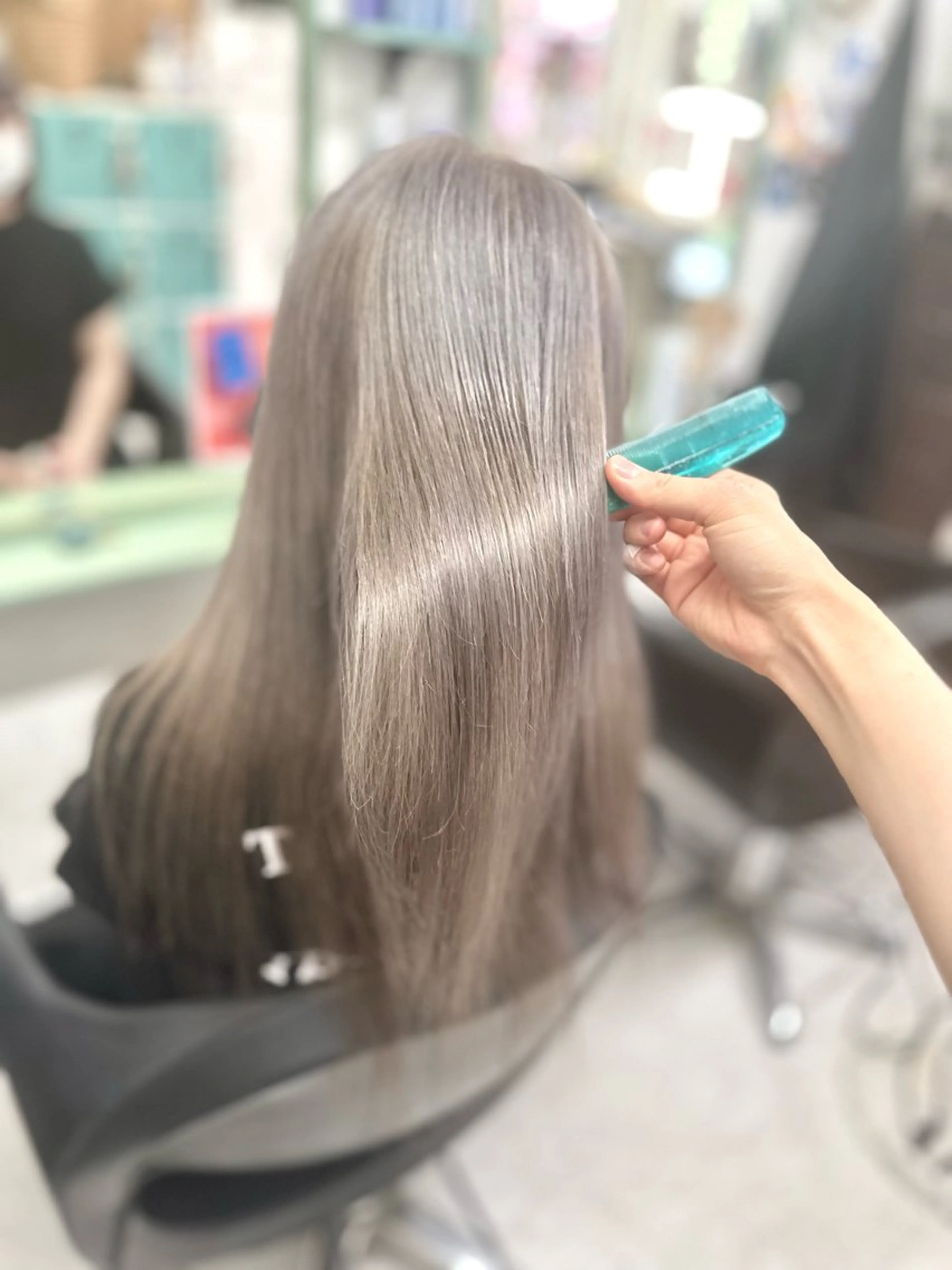 ロング カラー 髪質改善 トリートメント ヘアカラー トリートメント 髪質改善✧︎カラー 💎AIM【アイム】のヘアスタイル