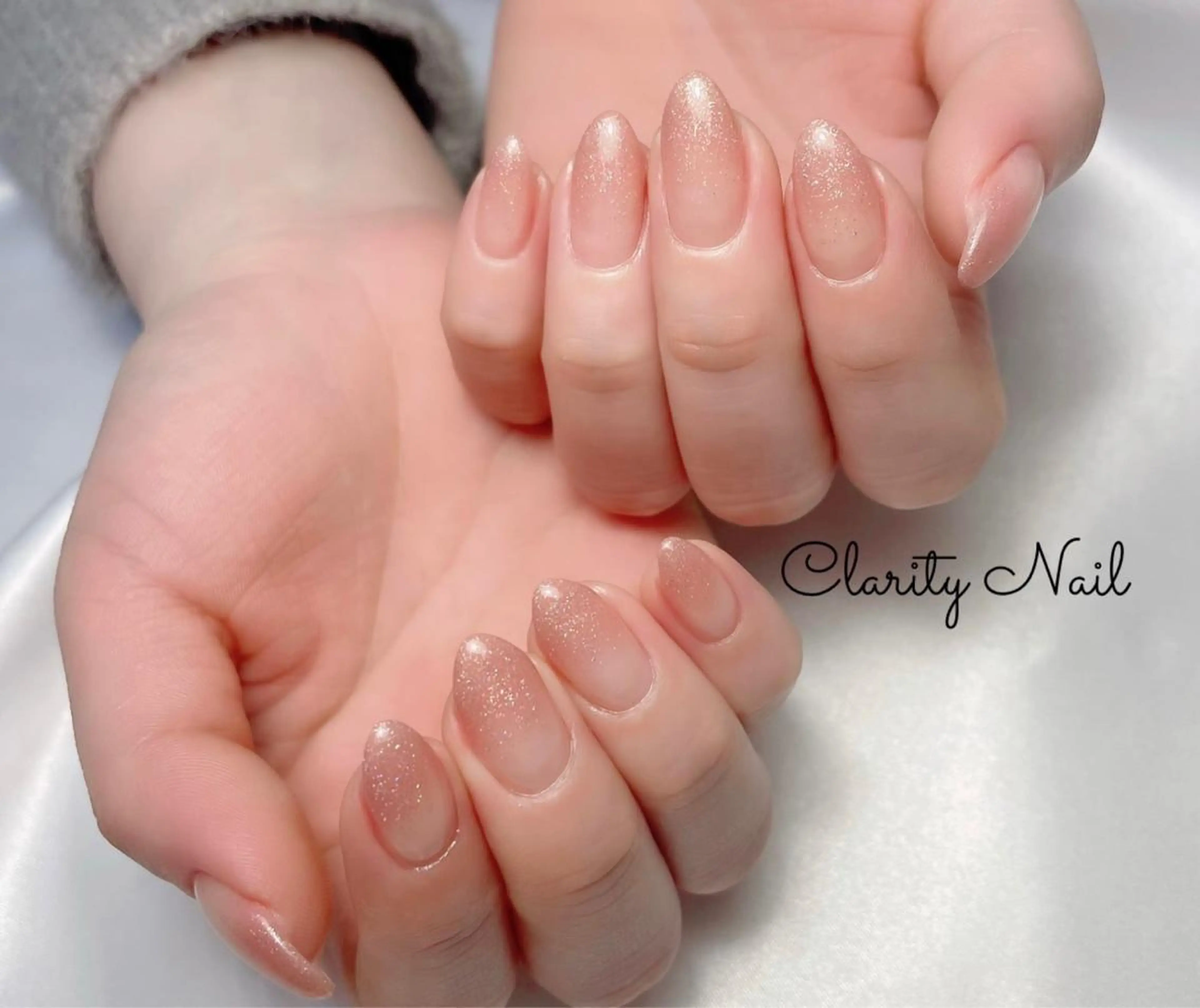 ネイル グラデーション ハンドネイル Clarity Nailのネイルデザイン