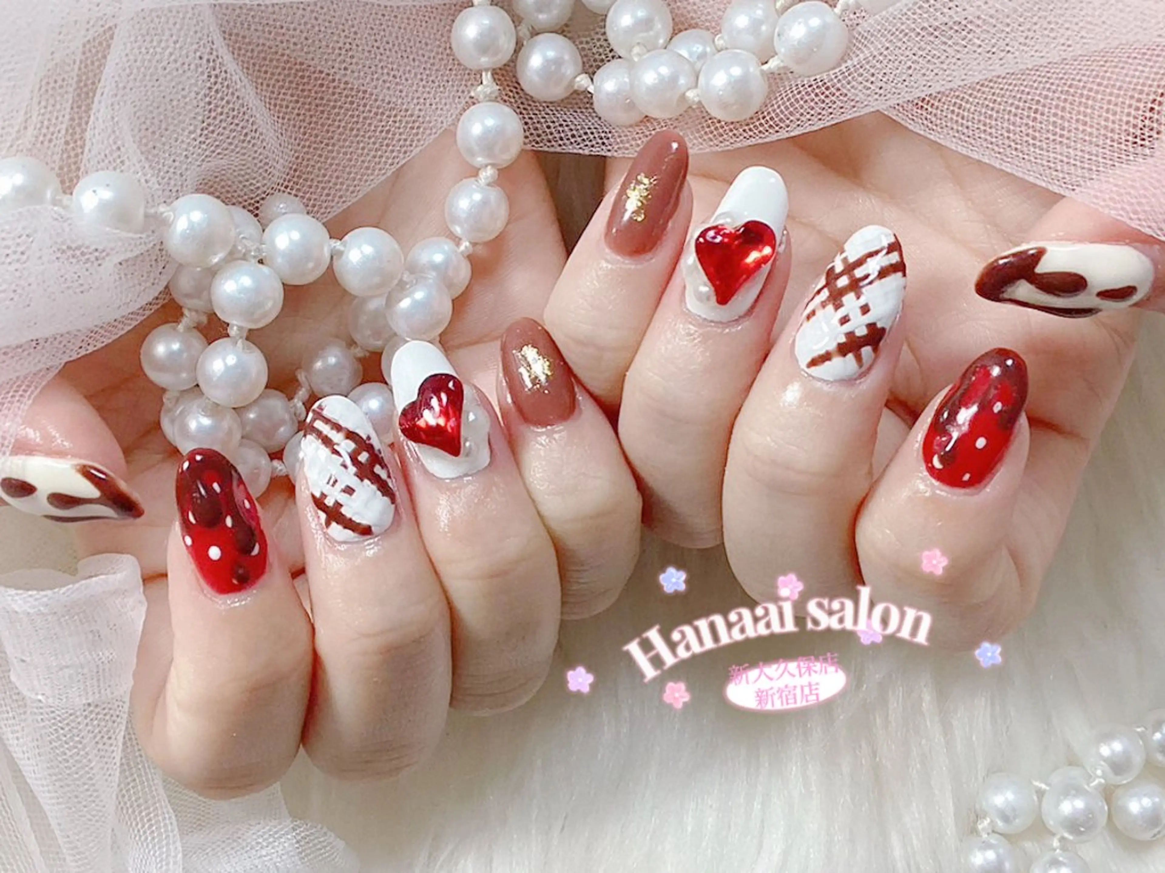 ネイル ハンドネイル Hanaai Salon新宿店のネイルデザイン