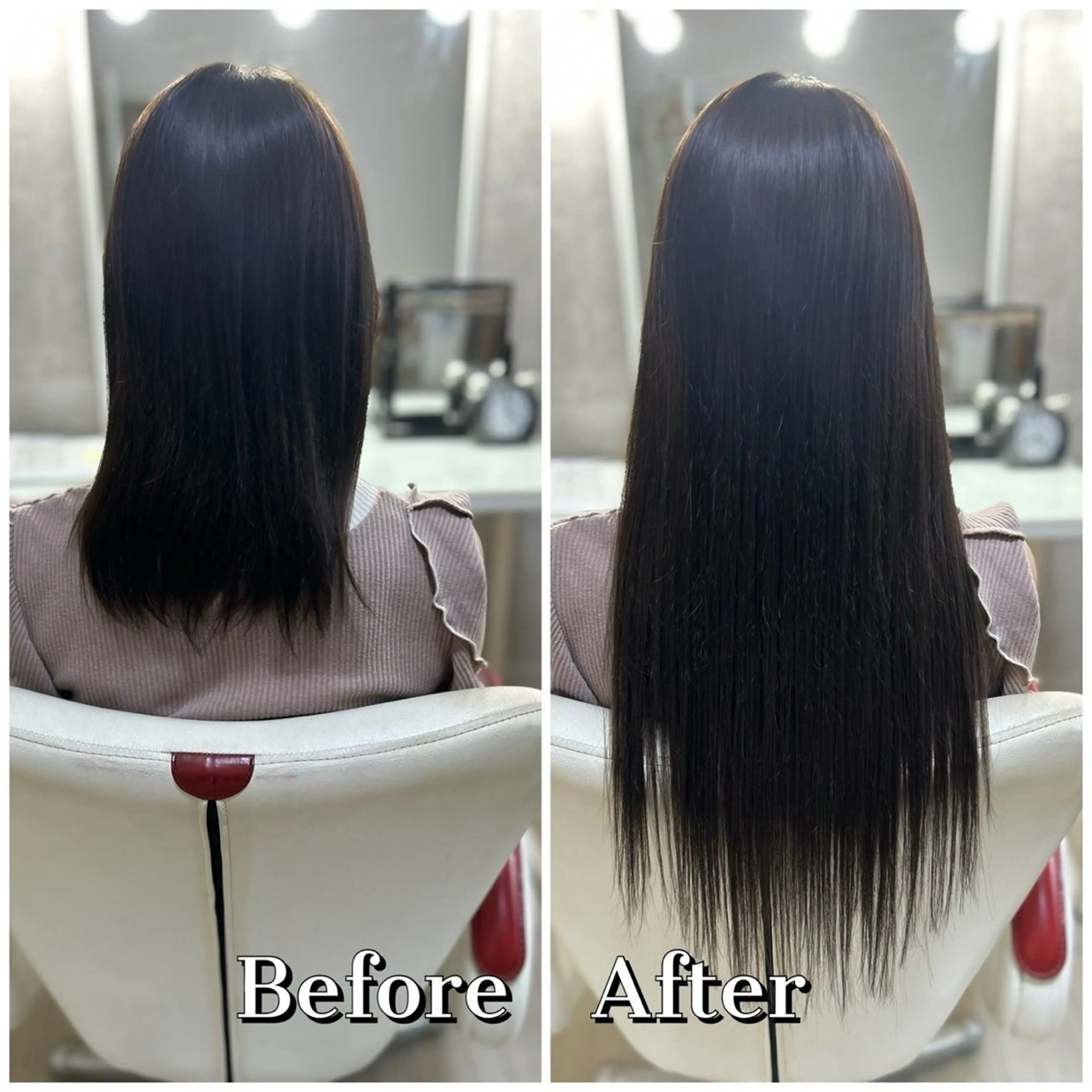 ロング エクステ ドレスアップ心斎橋店所属・🌸ドレスアップ 心斎橋店🌸のヘアスタイル