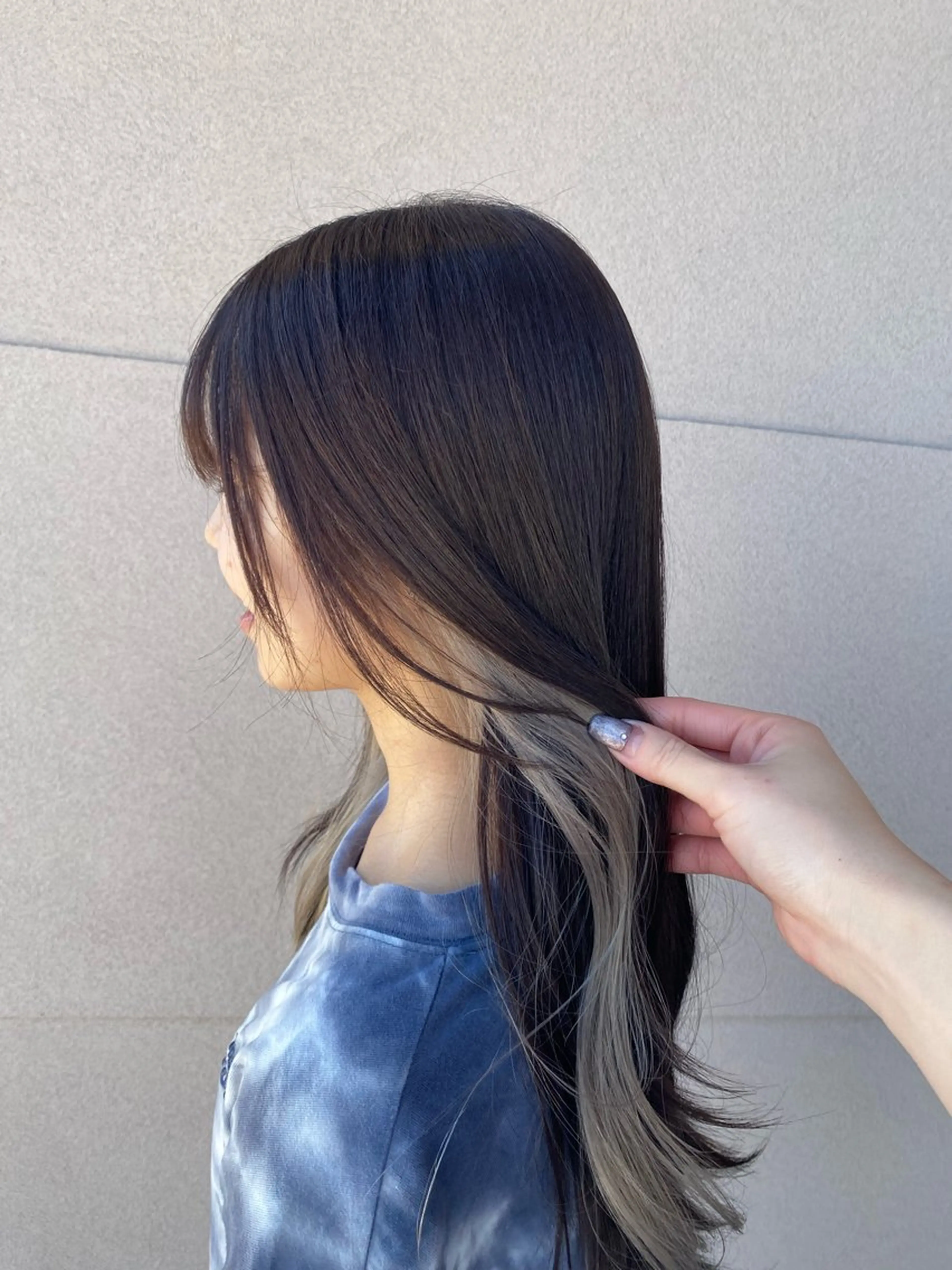 カラー Lien.AKI 透明感カラー🤍のヘアスタイル