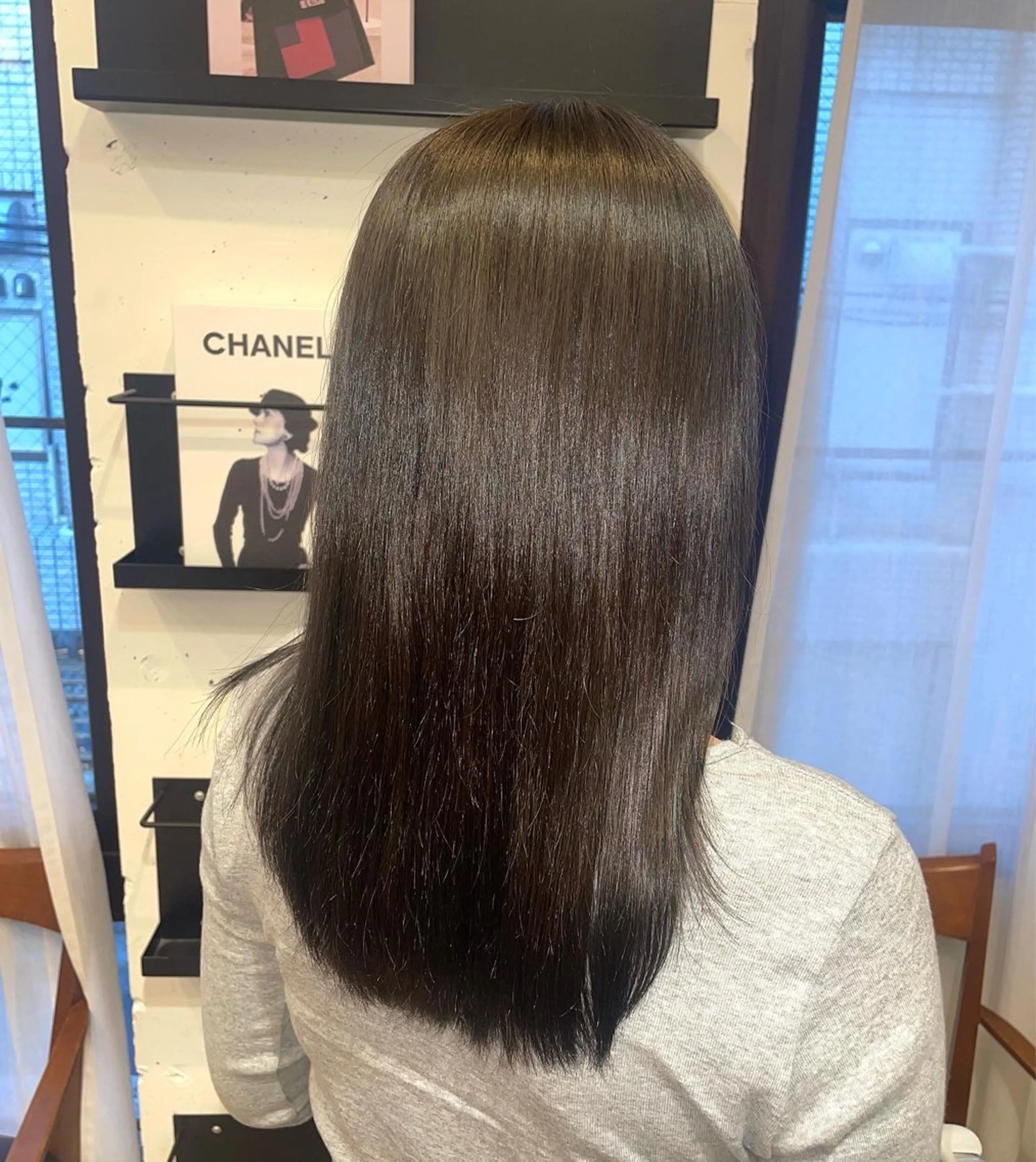 新原 陽那のヘアスタイル