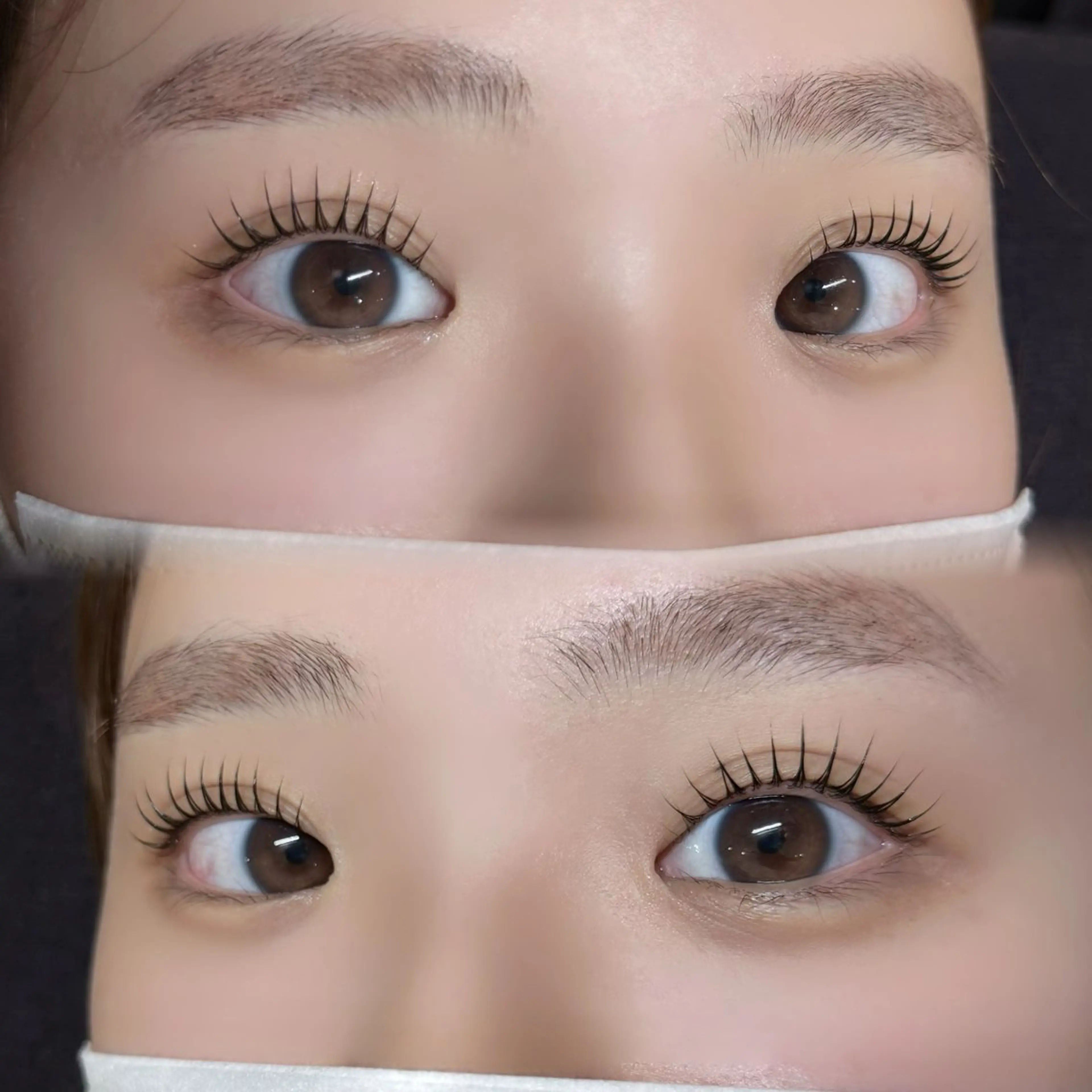 マツエク・マツパ パリジェンヌラッシュリフト マツパ LUNELLA RENAのマツエク・マツパデザイン