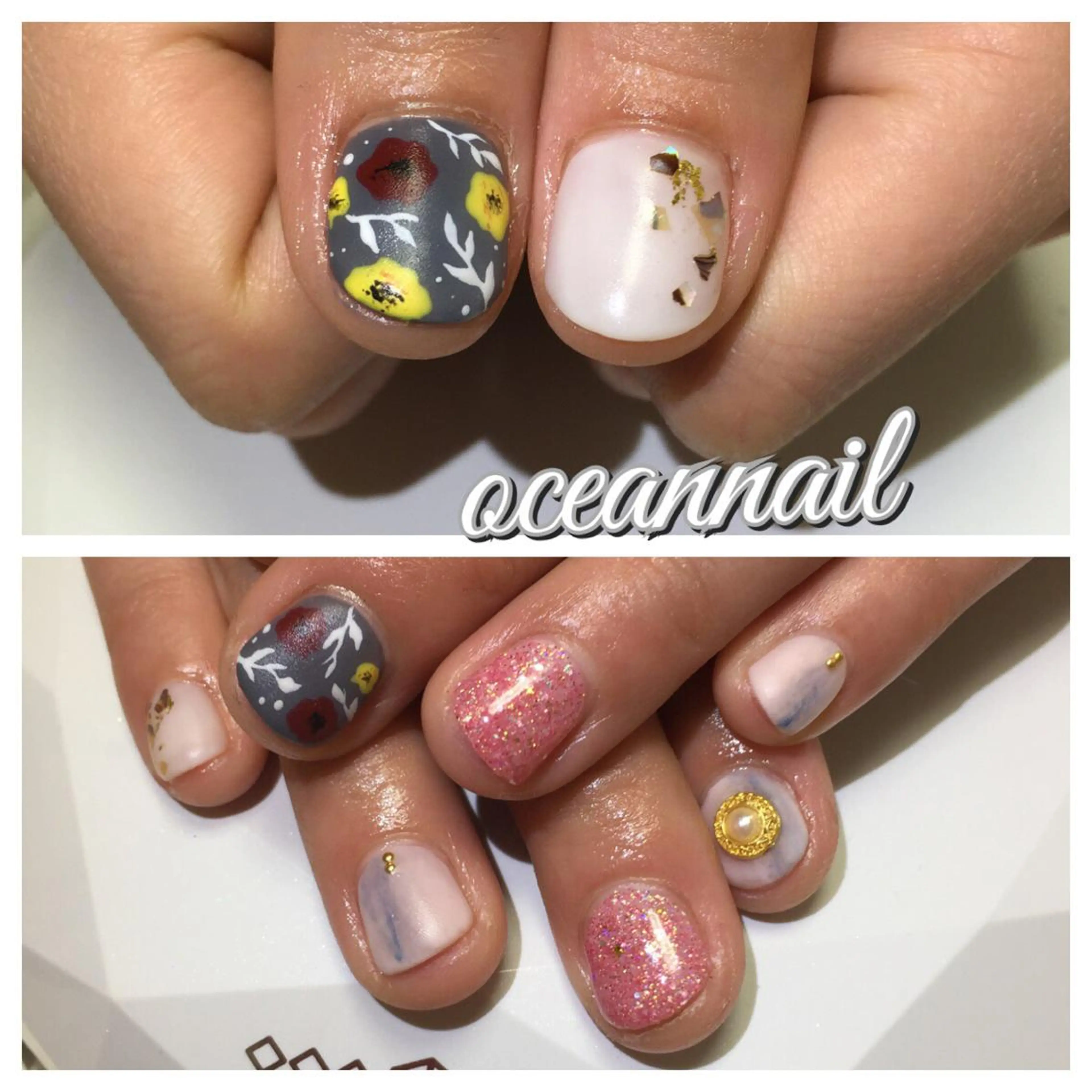 ネイル マットネイル プライベートサロン oceannailのネイルデザイン