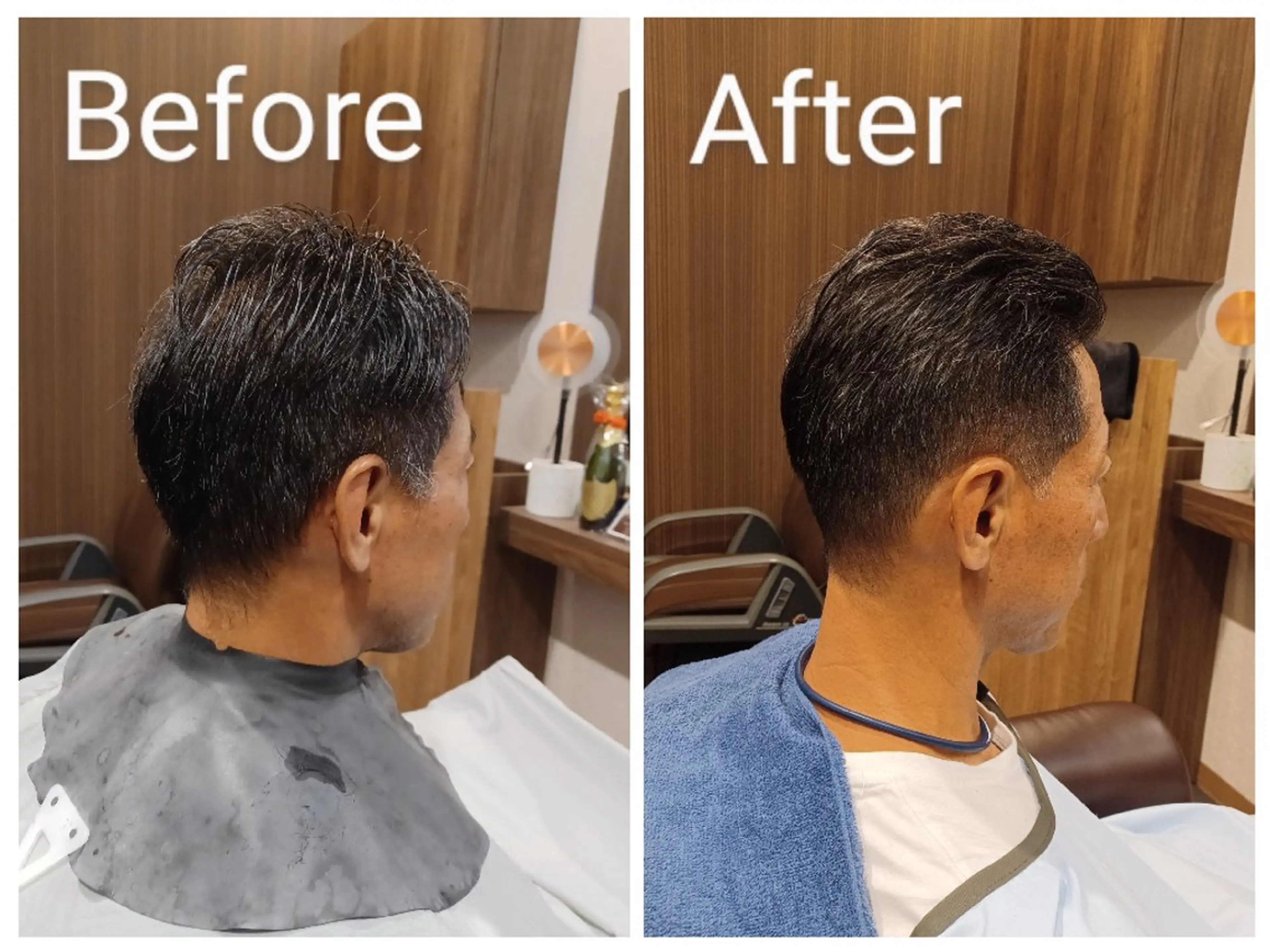 メンズ ショート BARBERSTAG 上拂恭平のヘアスタイル