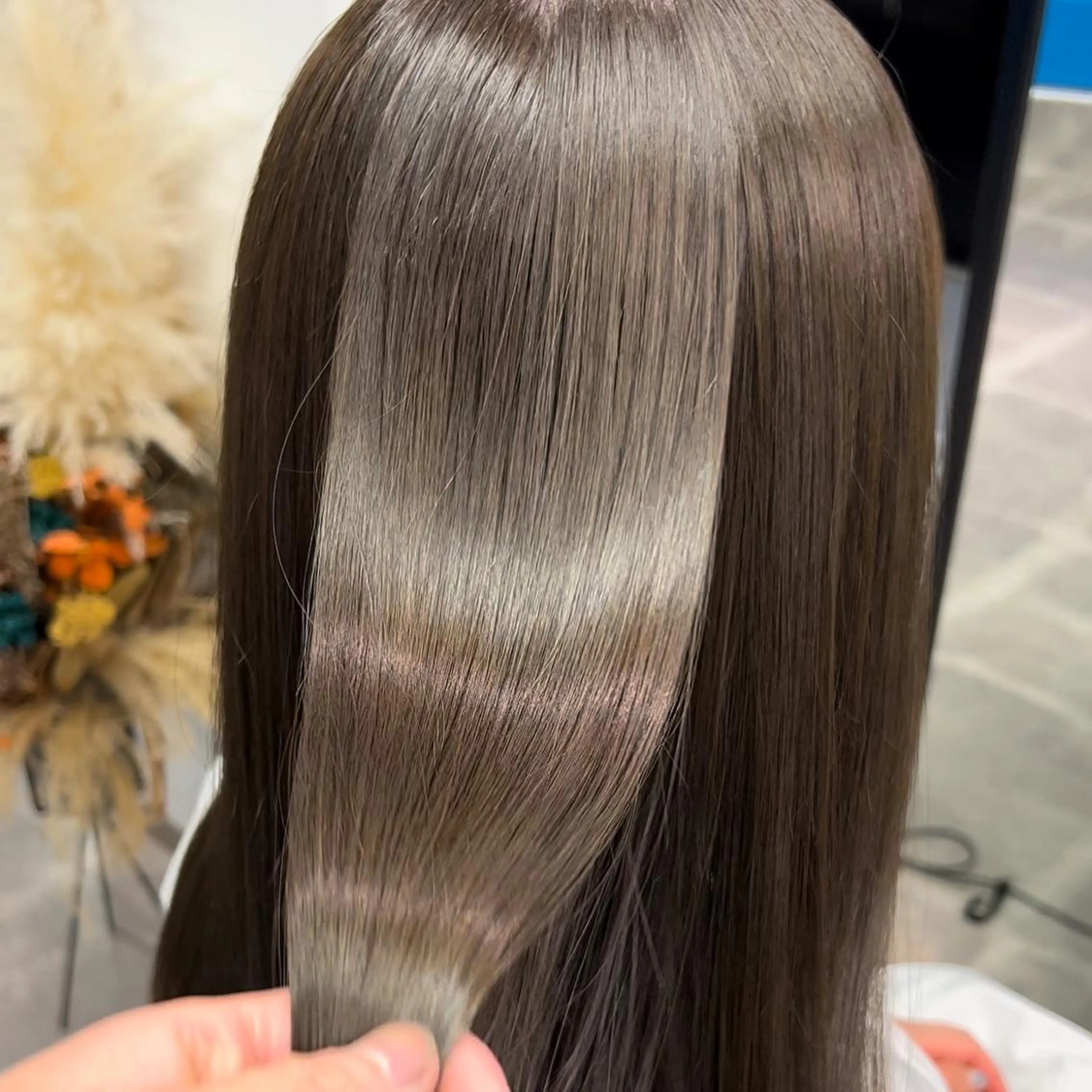 ロング カラー グレージュ 大田吏晃❤️‍🔥 美髪特化のヘアスタイル