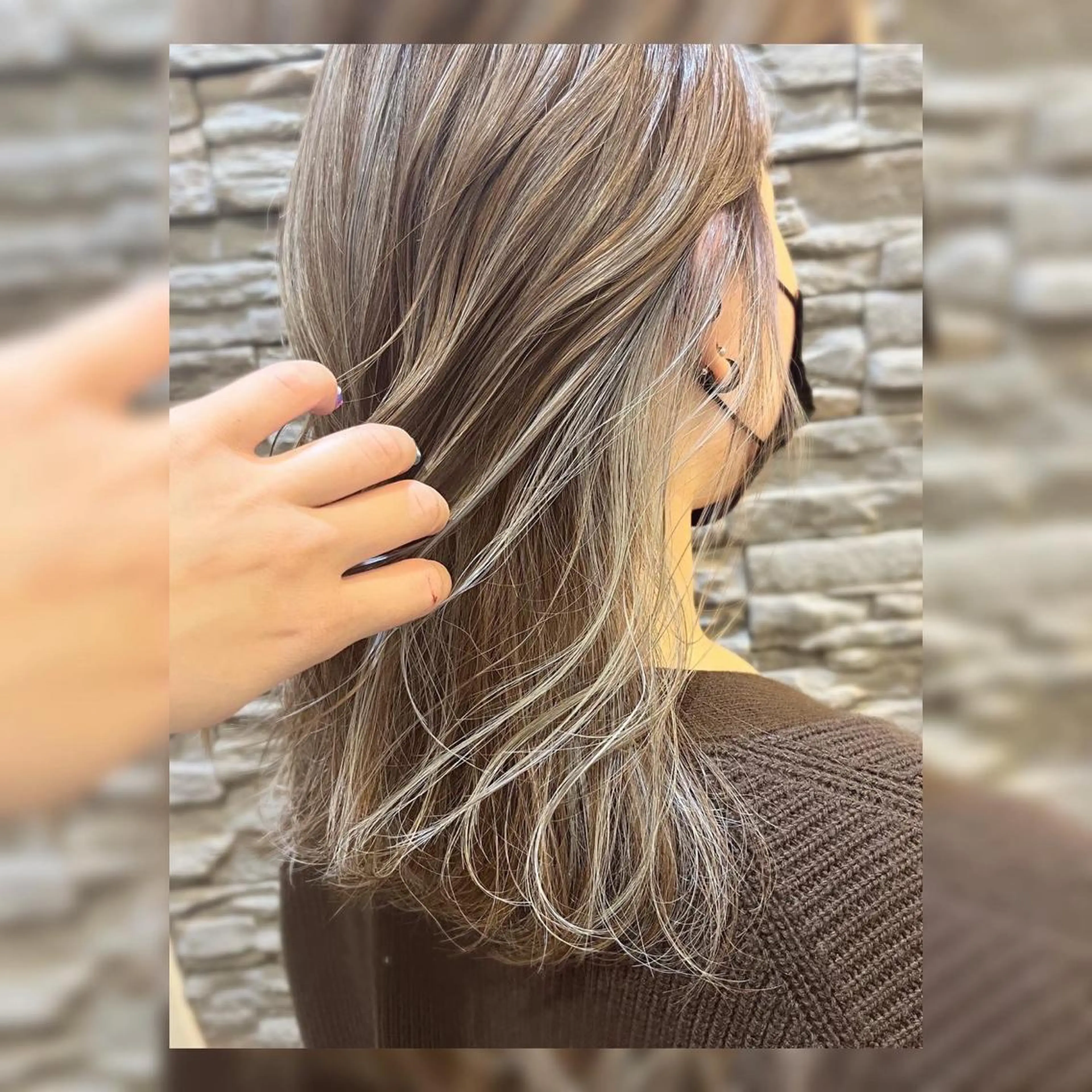 セミロング 【女性限定】 👑hanaのヘアスタイル