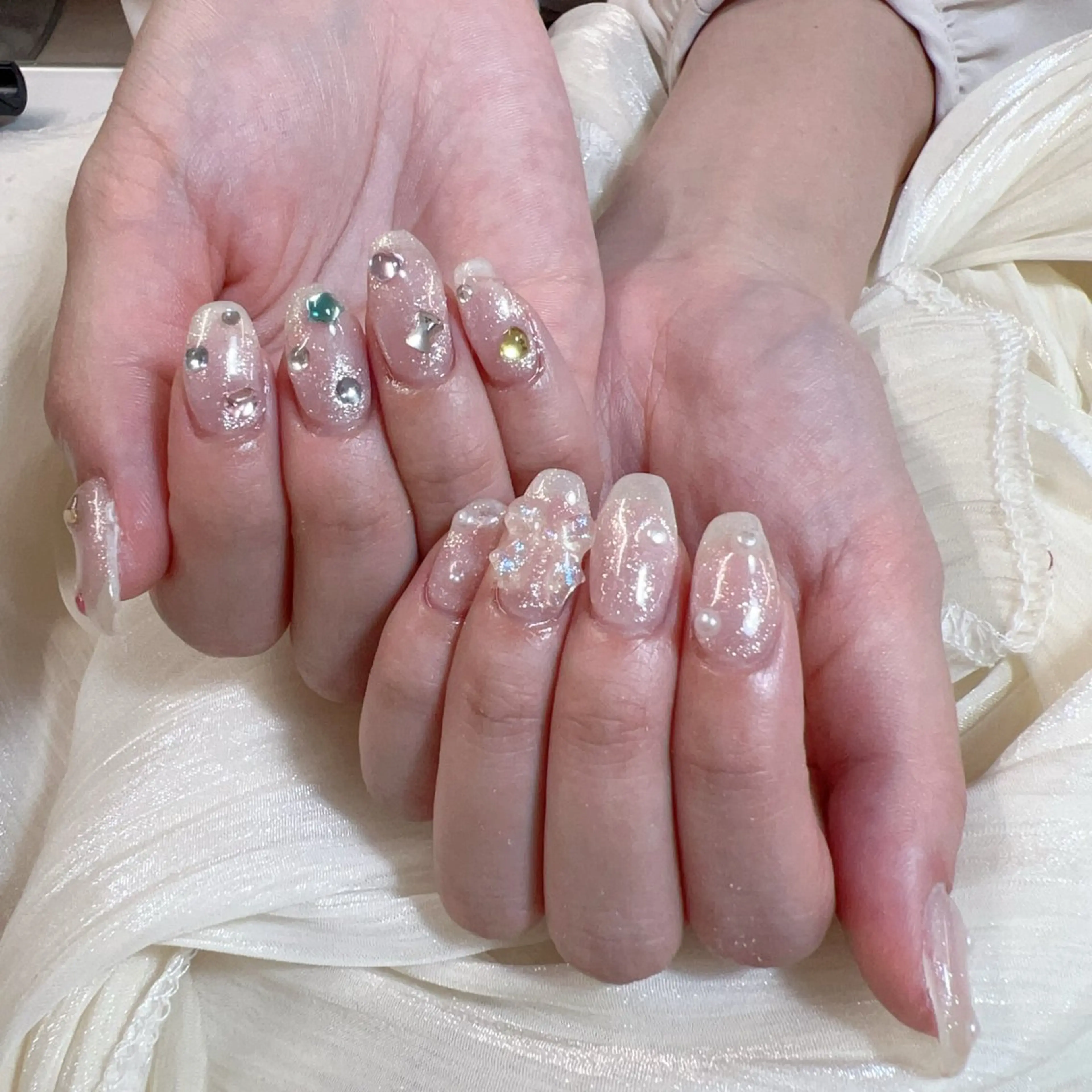 💗【初回オフ無料ケア込み】持ち込みデザインシンプル放題🎉🎉9980→5980の写真