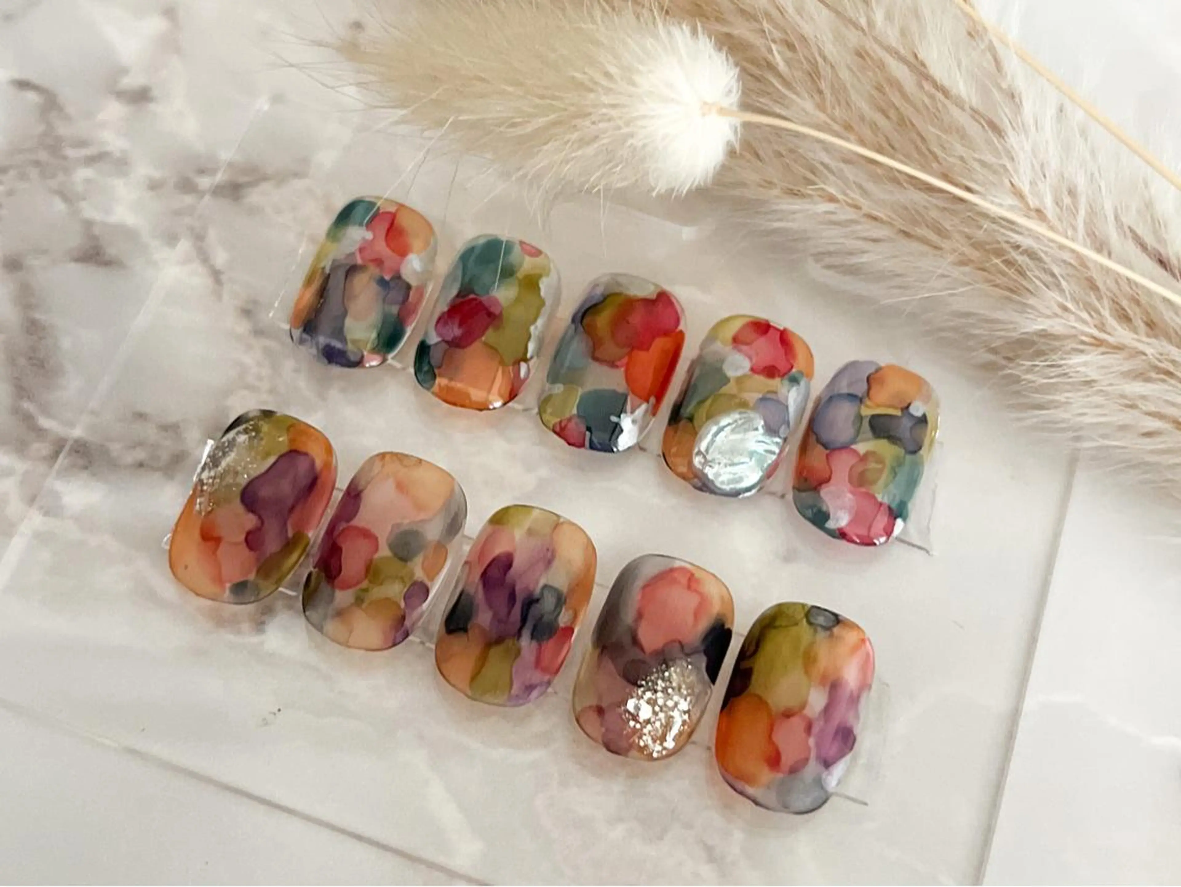 特許取得の爪育ネイルˊ˗デザイン（持ち込み要相談）【オフケア込】の写真