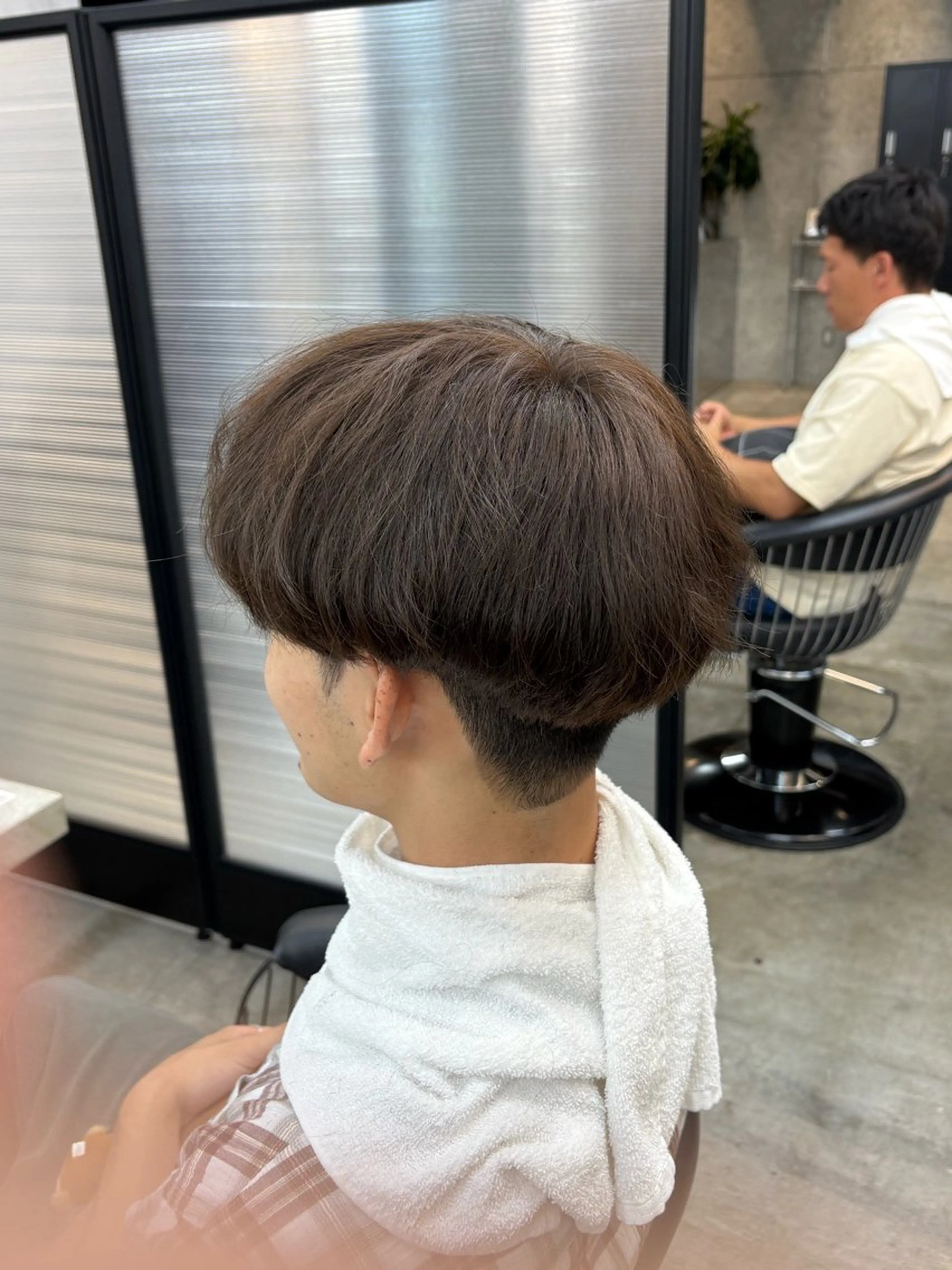 カラー 縮毛矯正/ 豊島怜のヘアスタイル