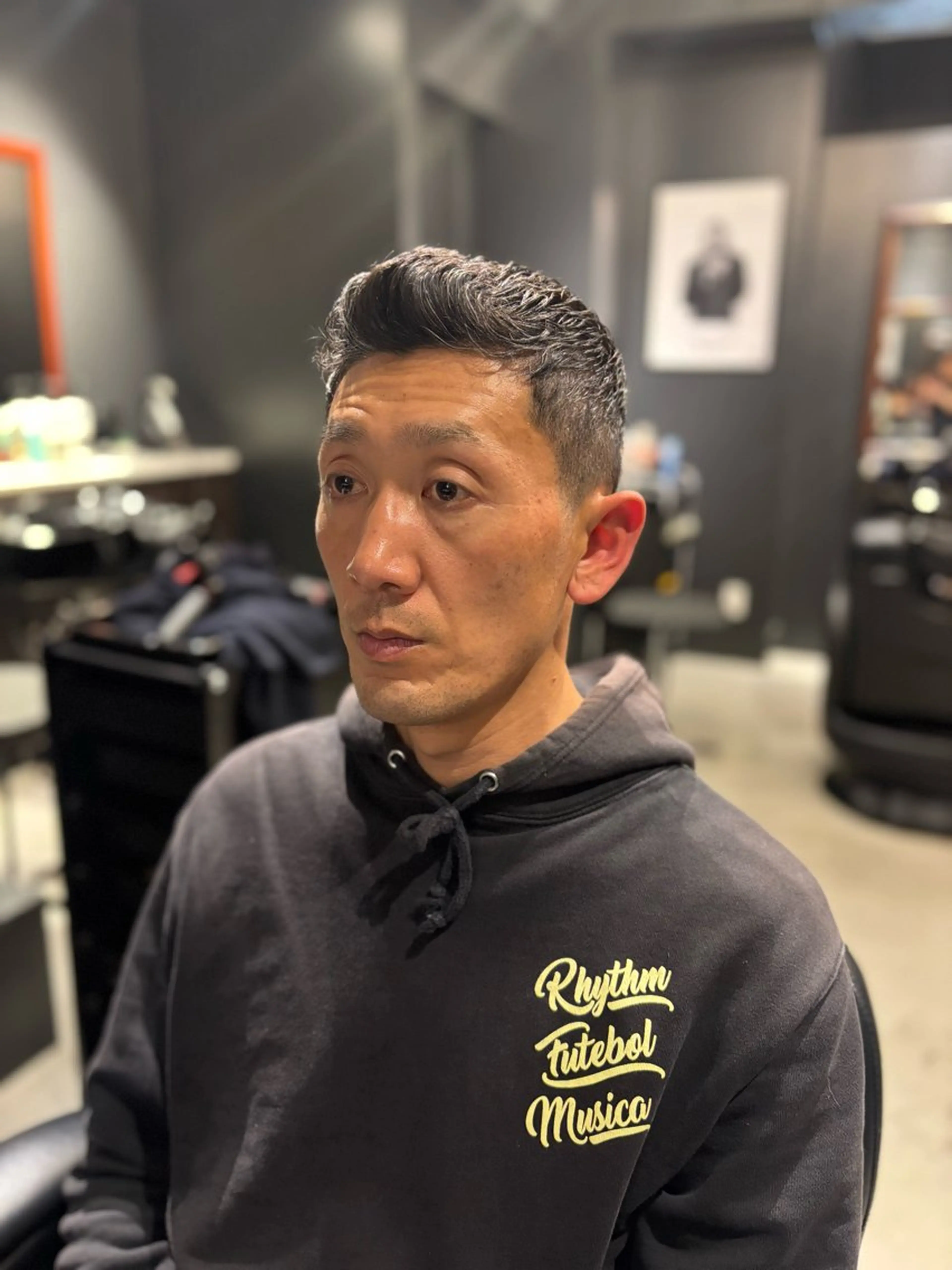 ショート メンズ 海外メンズヘア/ イケオジヘア/千歳のヘアスタイル