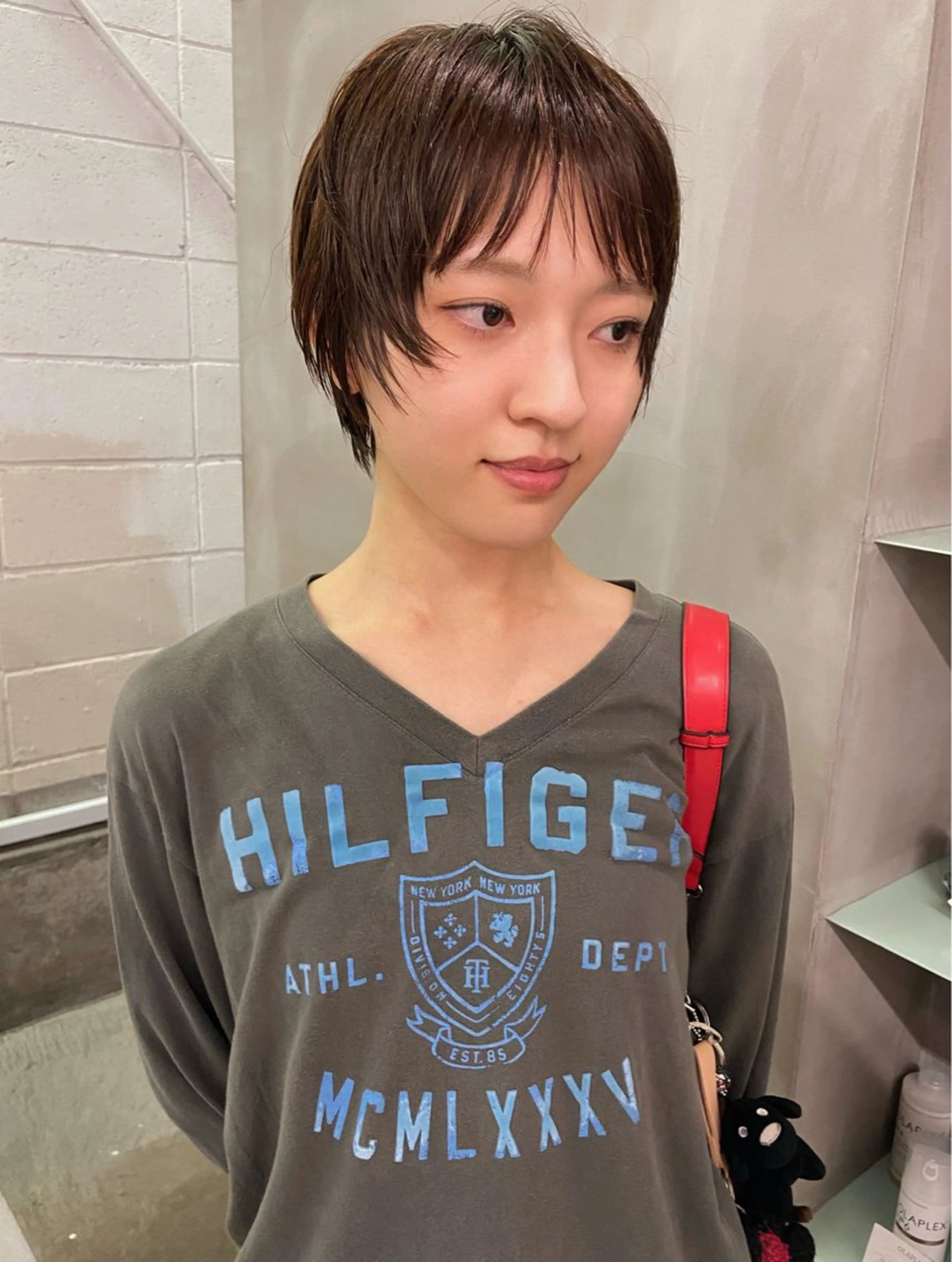 ショート 牧野 桃香のヘアスタイル