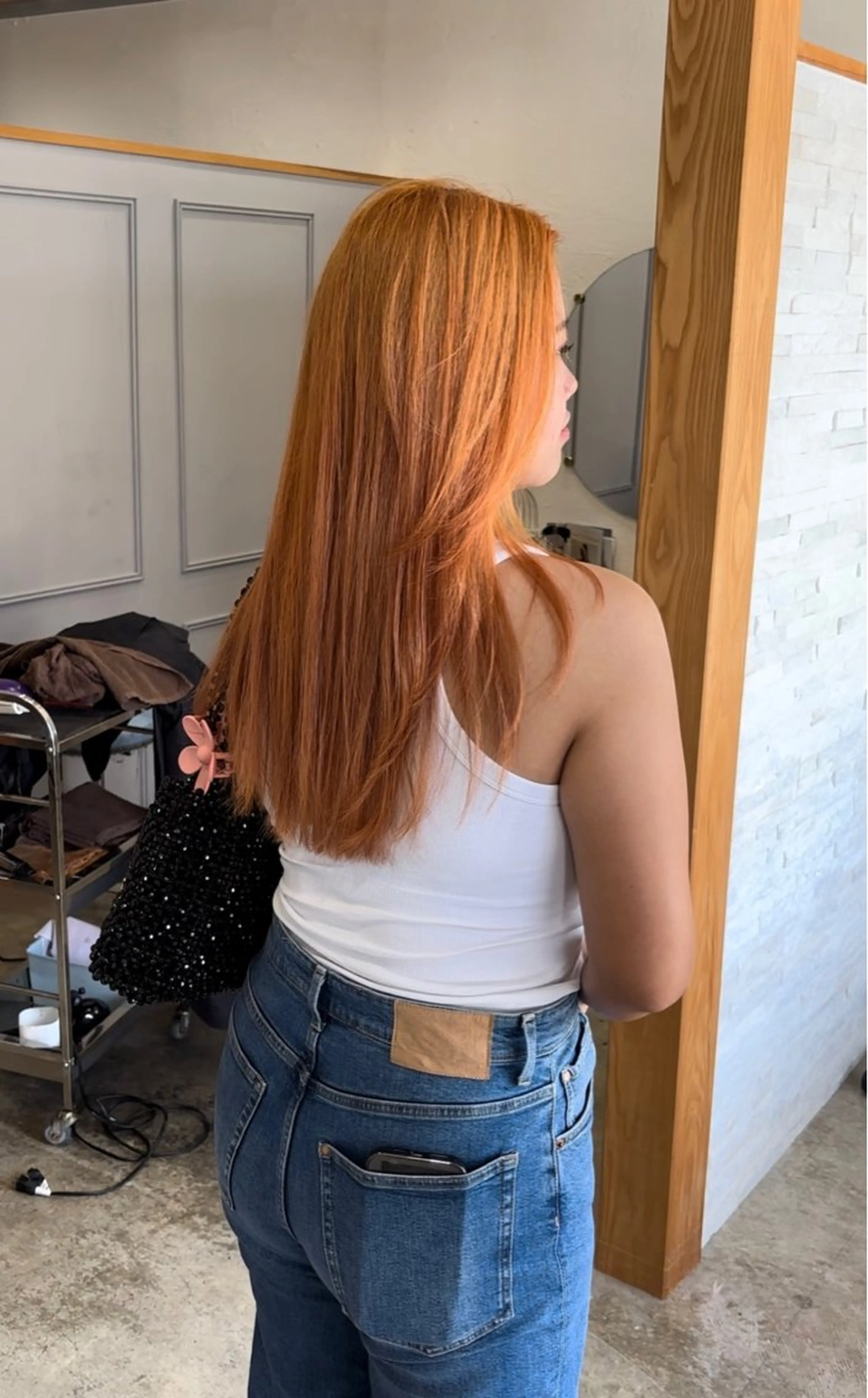 カラー miloc himekaのヘアスタイル