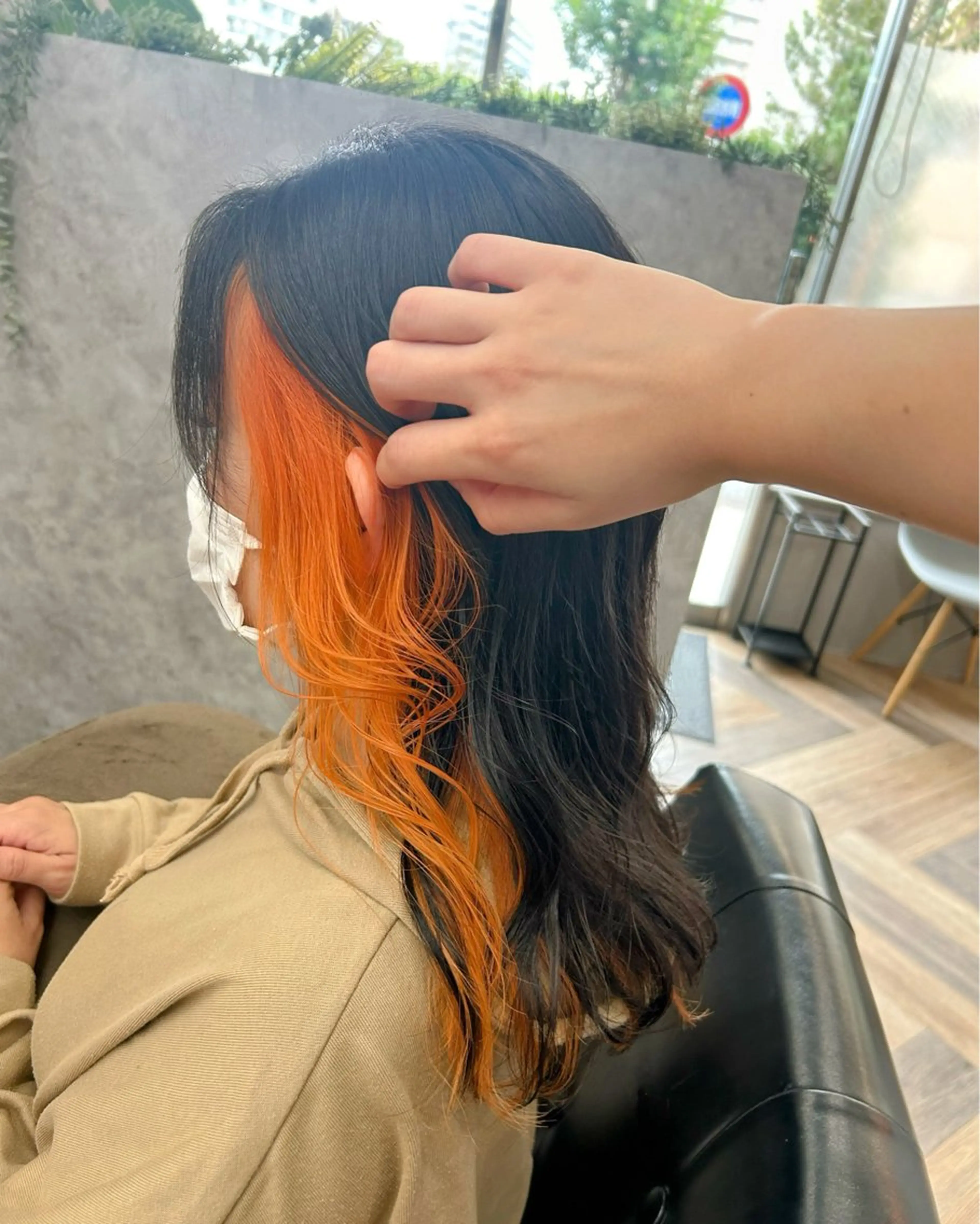 カラー 🎠🤍minami ブリーチ🤍🎠のヘアスタイル