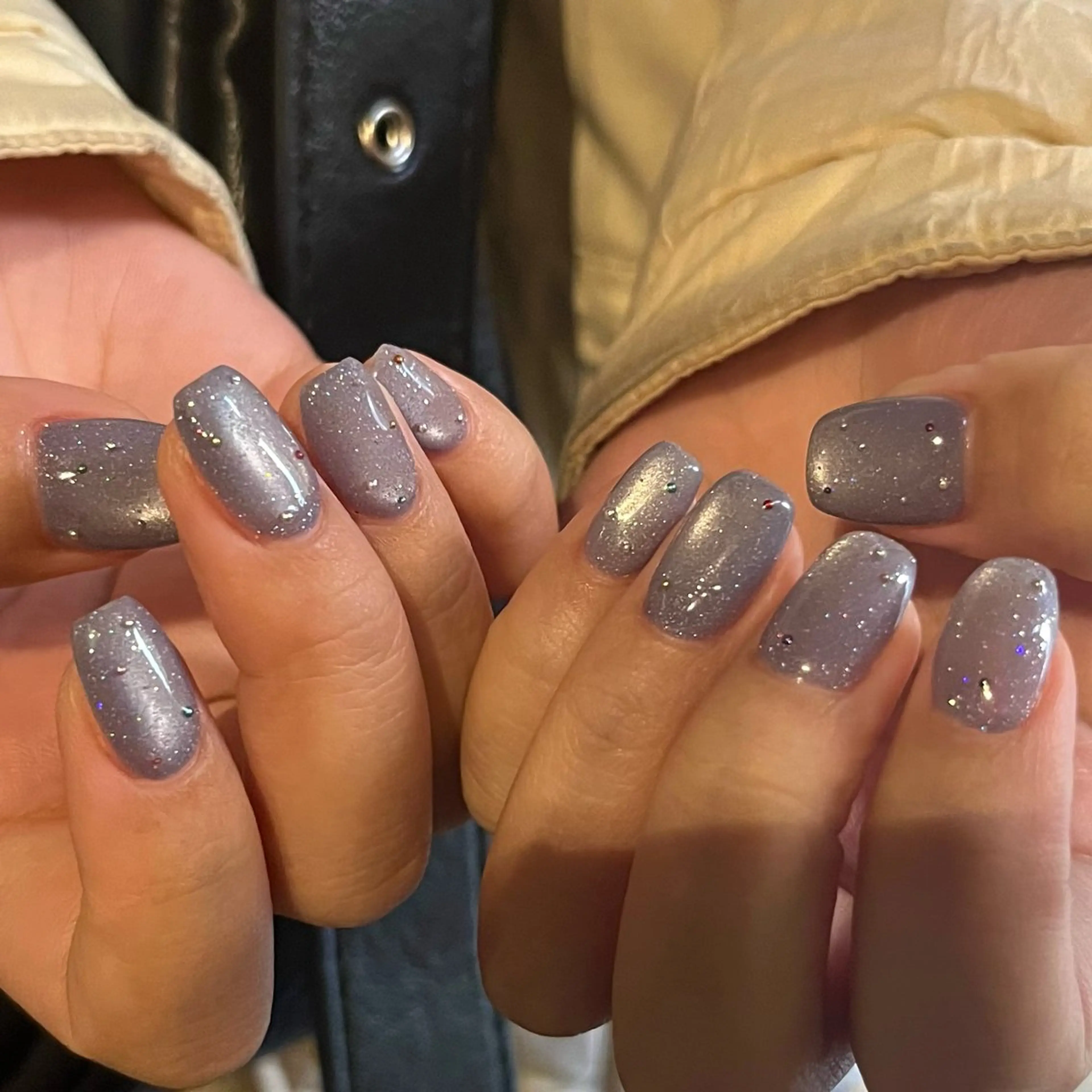 ネイル フラッシュネイル キラキラネイル マグネットネイル mitsuki / Manonのネイルデザイン