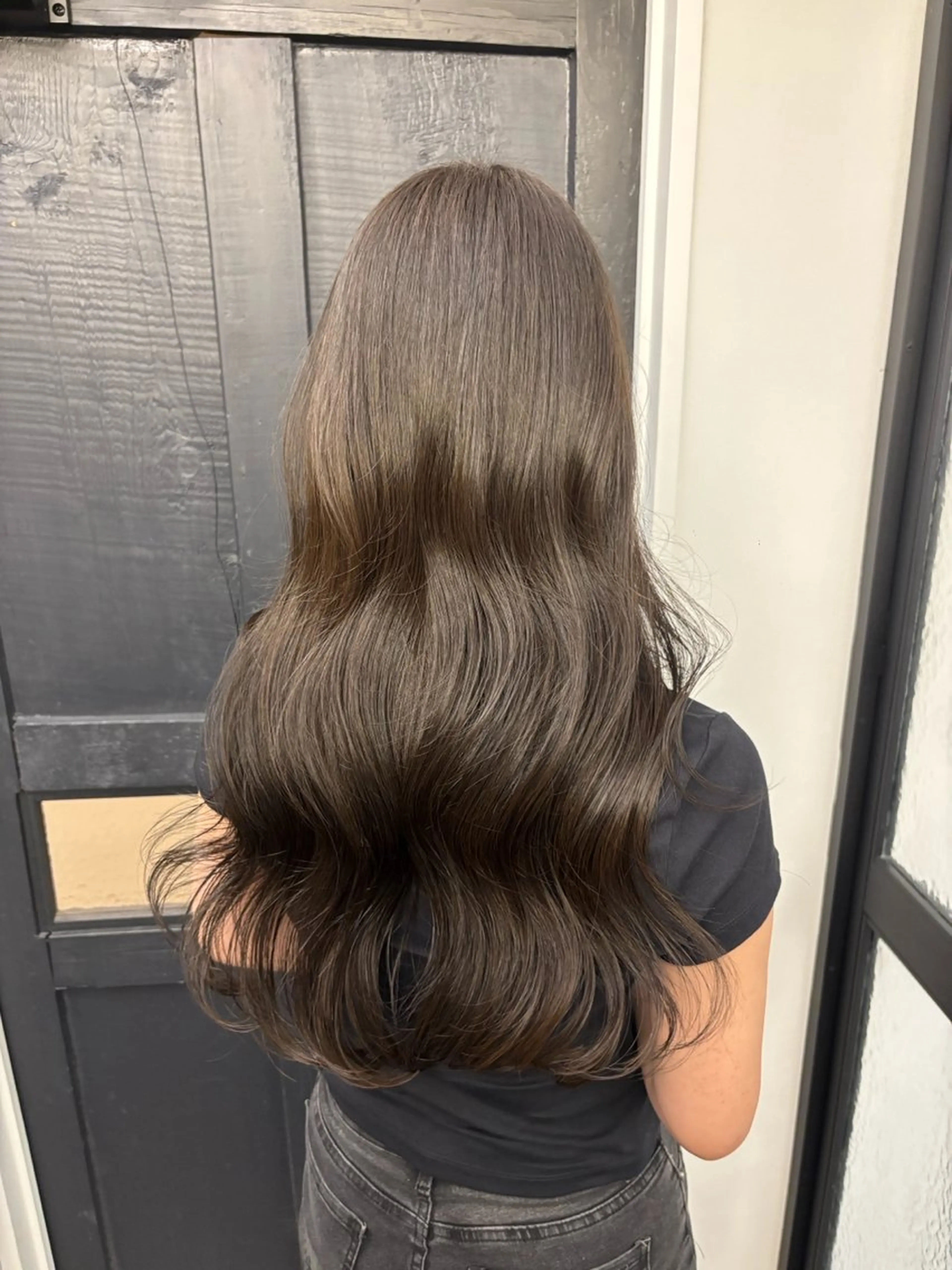 ロング カラー 透明感カラー ヘアカラー 透明感カラー/ acoのヘアスタイル