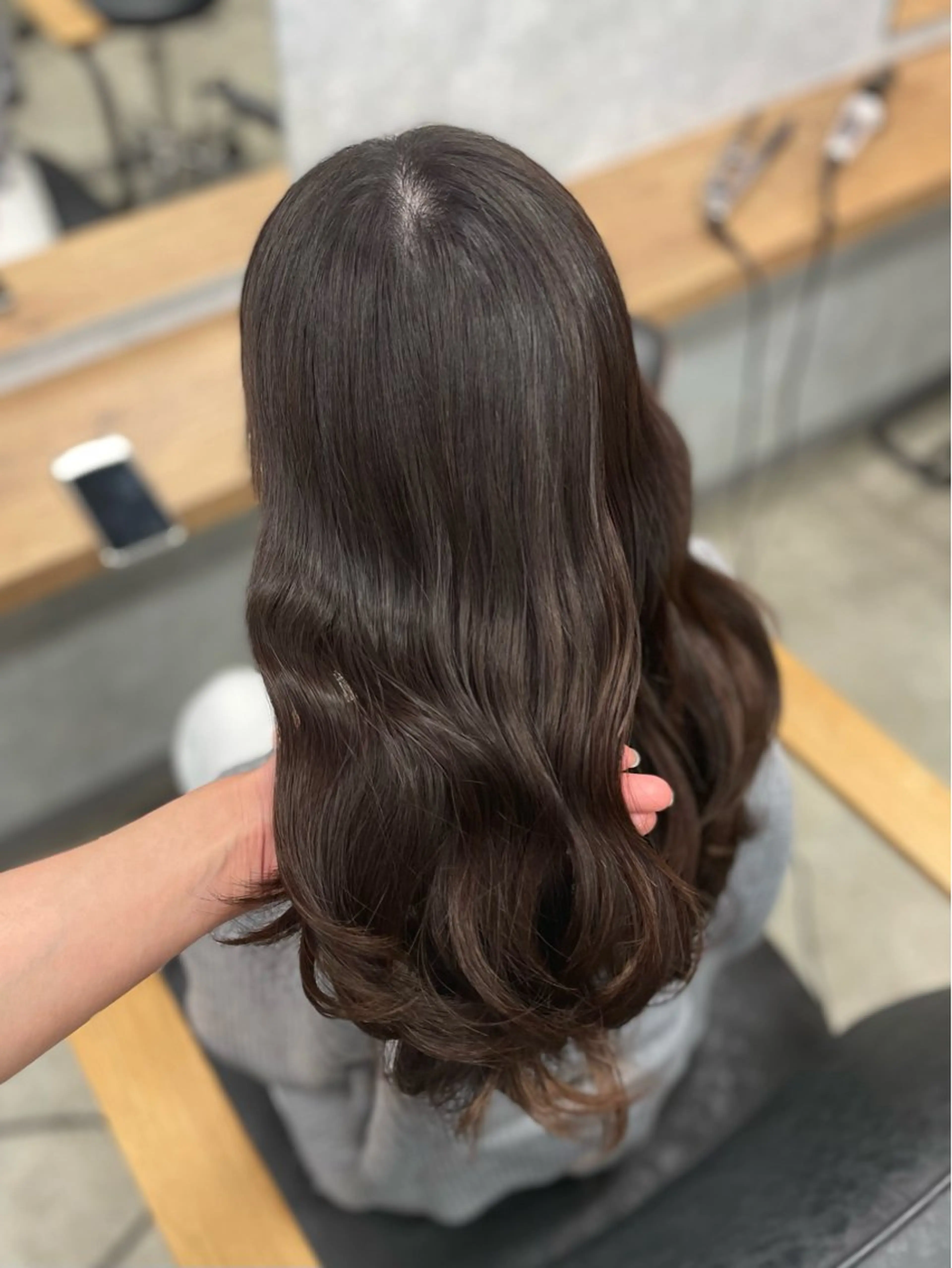 ロング レイヤーカット 🩵Lutia新宿 ヒイラギ🩵のヘアスタイル