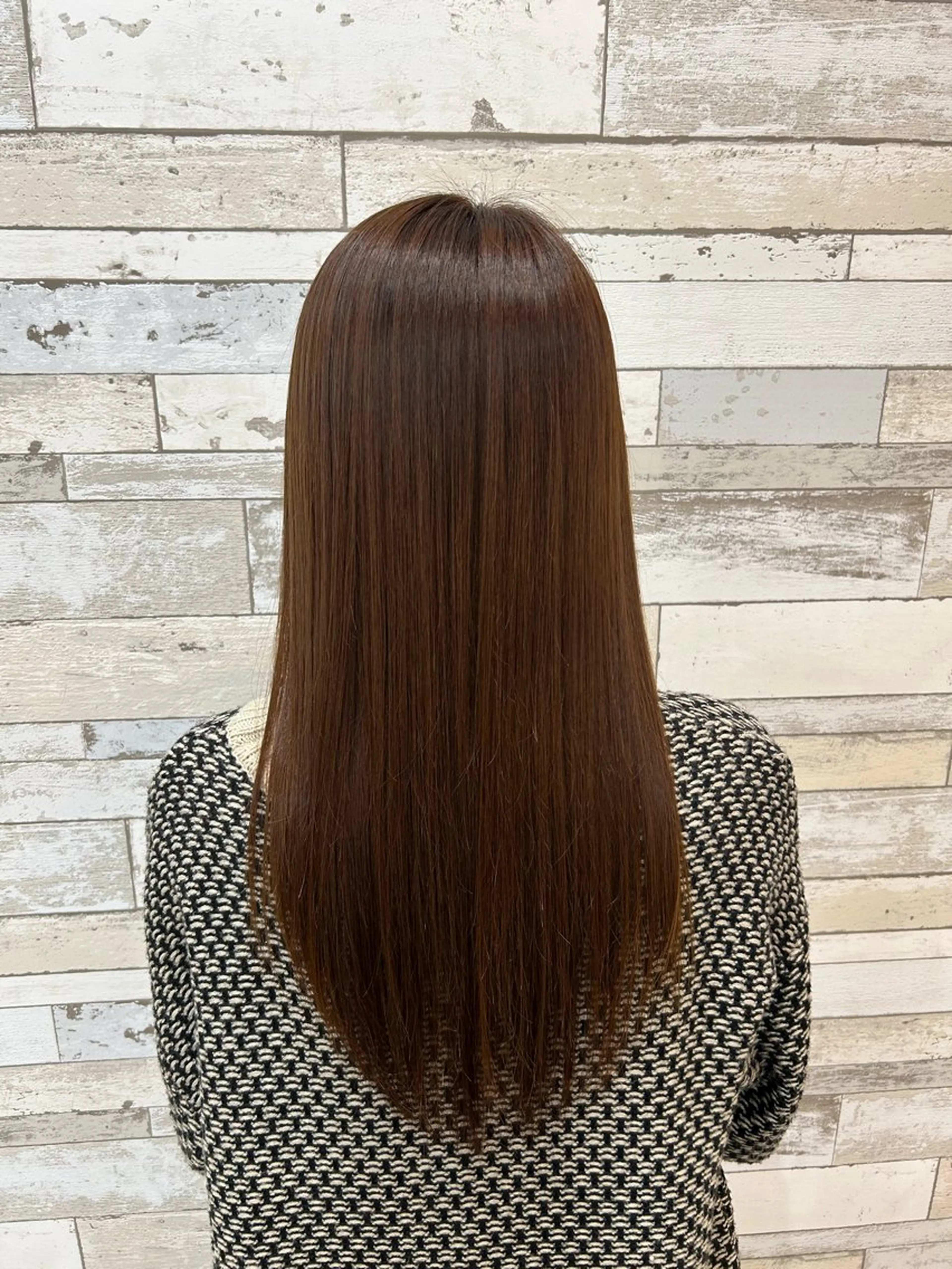 縮毛矯正+カットの写真