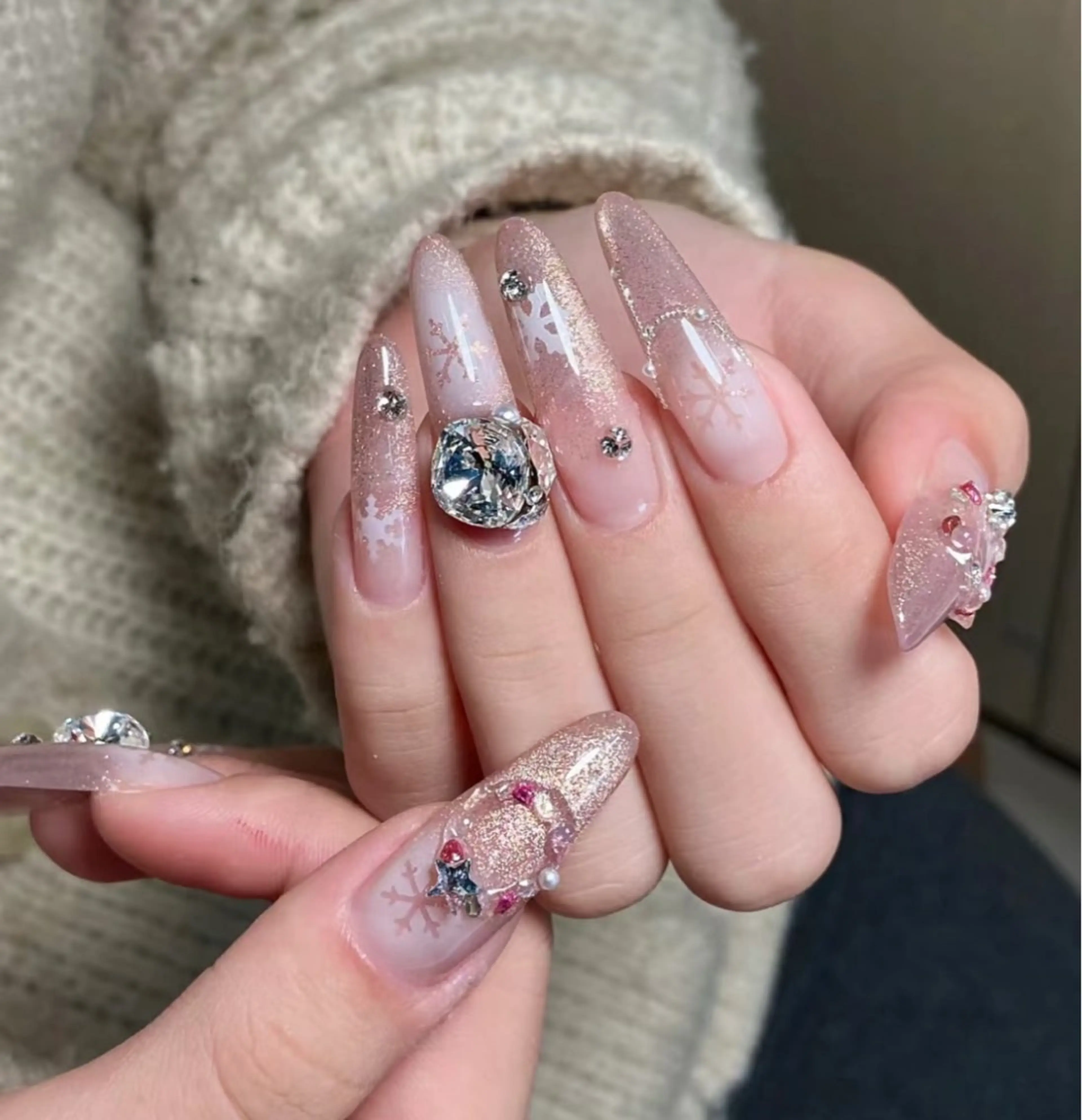 ネイル 長さだし専門店 M2　rikaのネイルデザイン