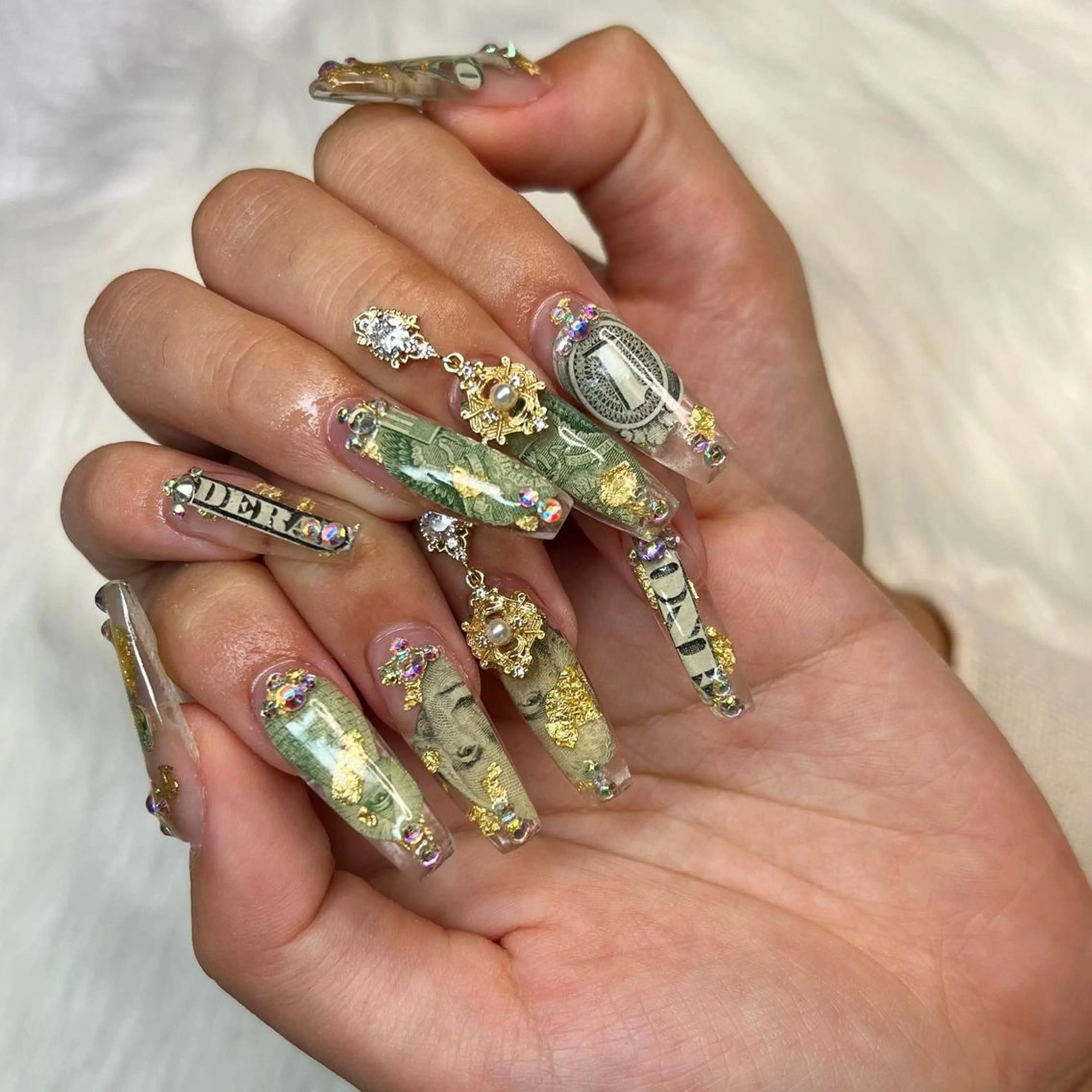 ロング ネイル nail salon azuのネイルデザイン