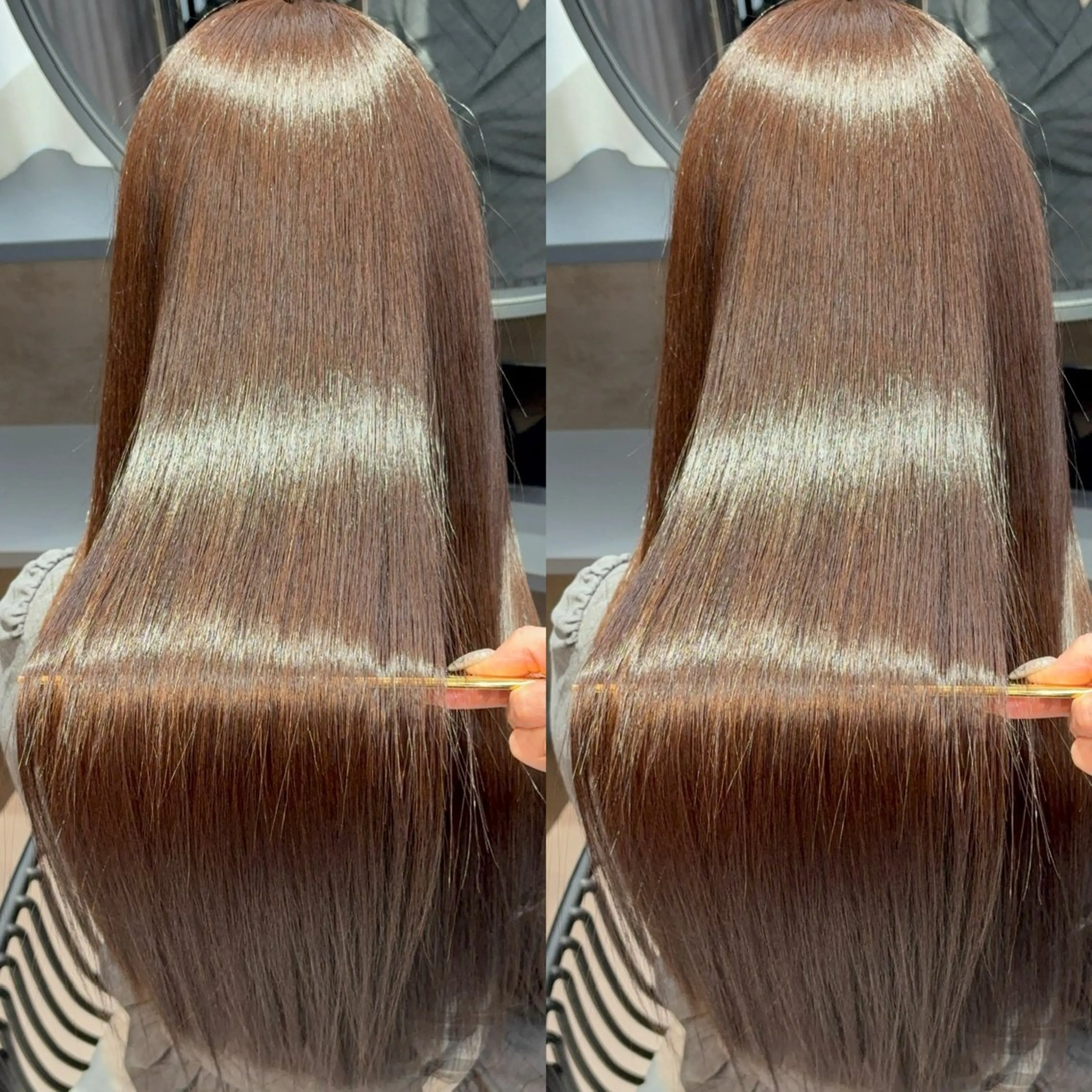 カラー カット ヘアカラー 縮毛矯正 トリートメント 新宿No.1艶髪矯正 美艶カラー/FUKAのヘアスタイル