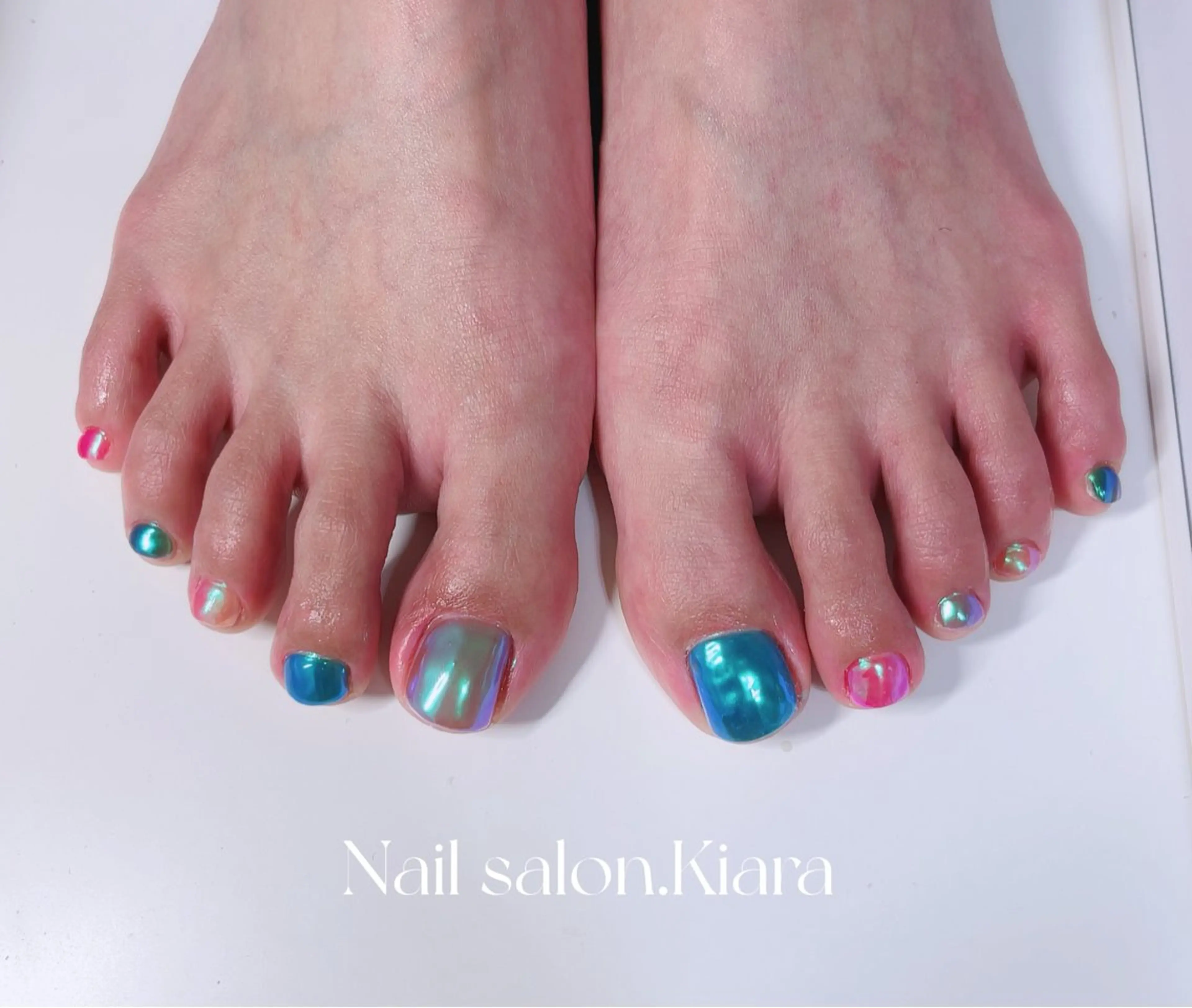 ネイル フットネイル 🍭Kiara Nail🍭のネイルデザイン