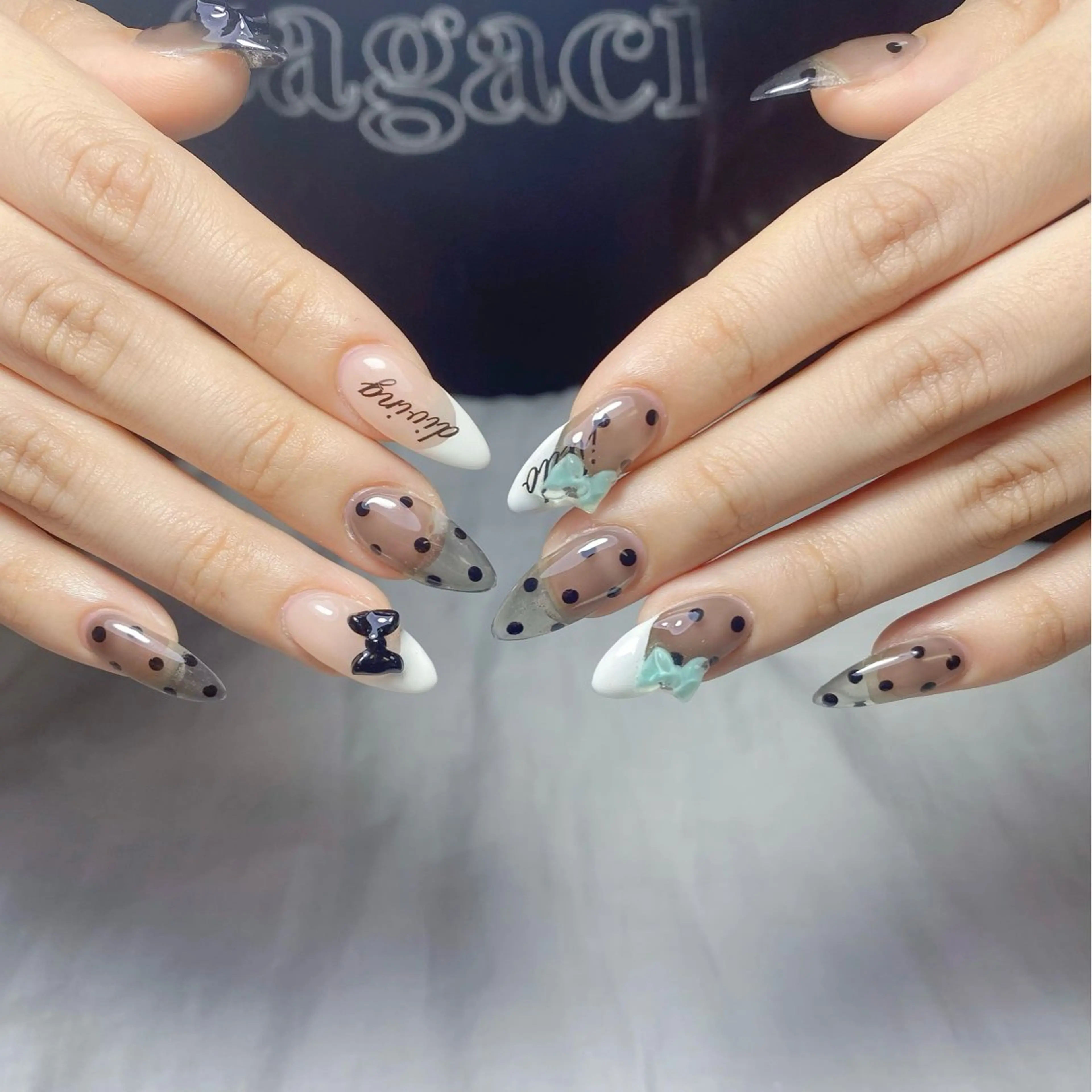 ネイル アートネイル フレンチネイル ジェルネイル グラデーション 韓国ネイル Nail Salon kihi大塚店のネイルデザイン