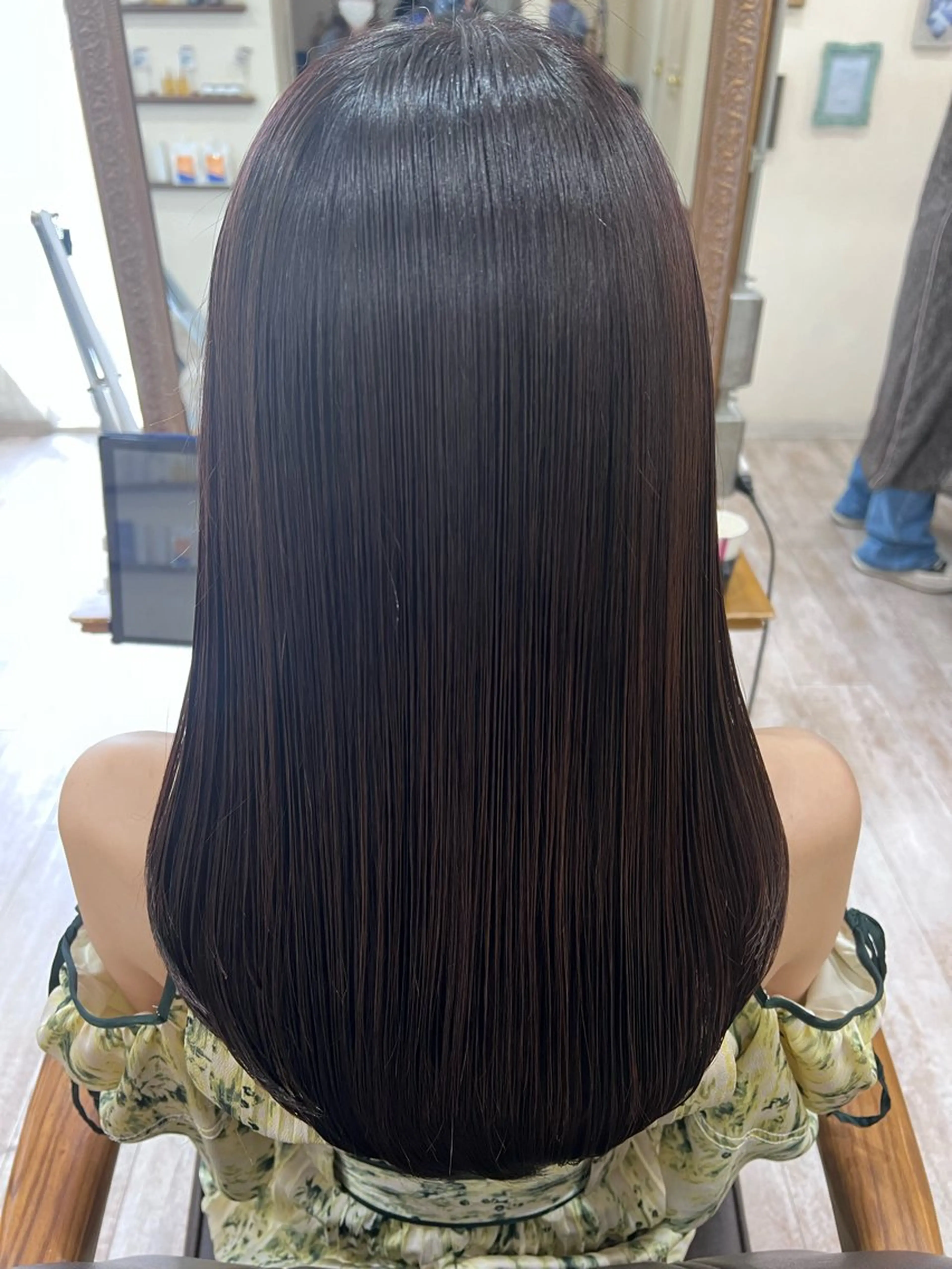 セミロング カラー 髪質改善 レイヤーカット 新越谷noble店長 松本拓也▶◀*.のヘアスタイル