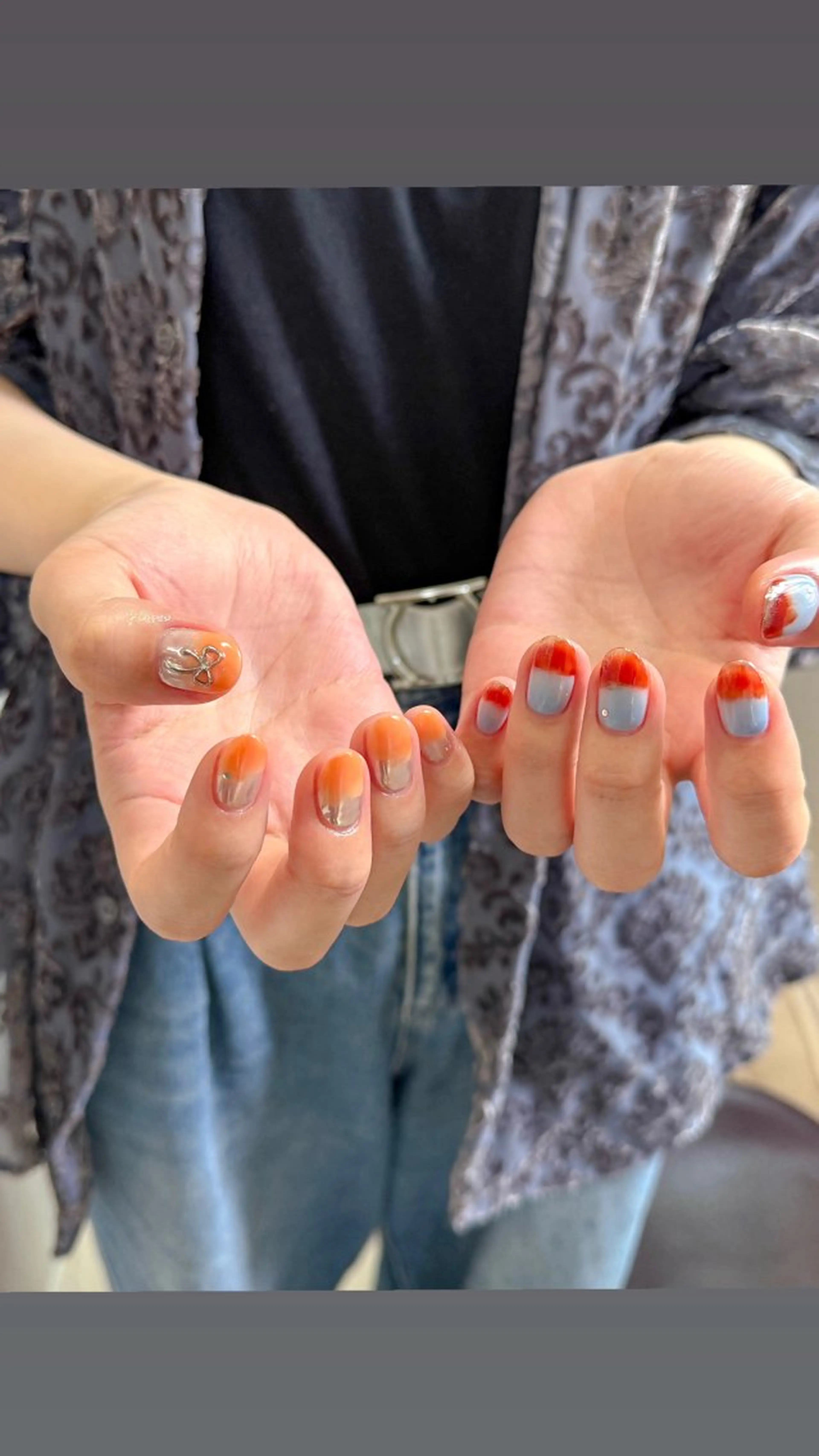 ネイル ハンドネイル pointillé .ayaのネイルデザイン