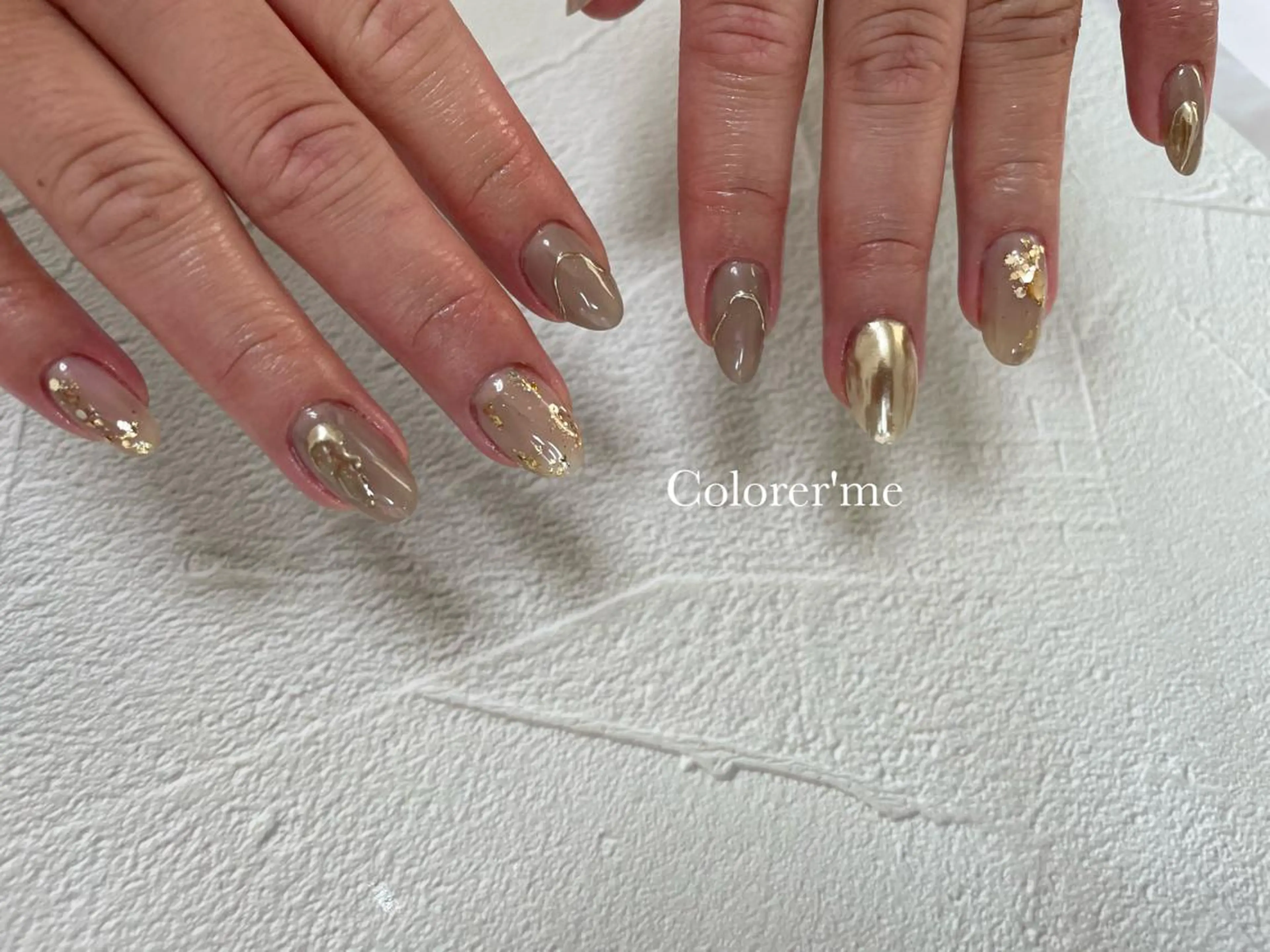 ネイル ニュアンスネイル Colorer'me クロレミーのネイルデザイン