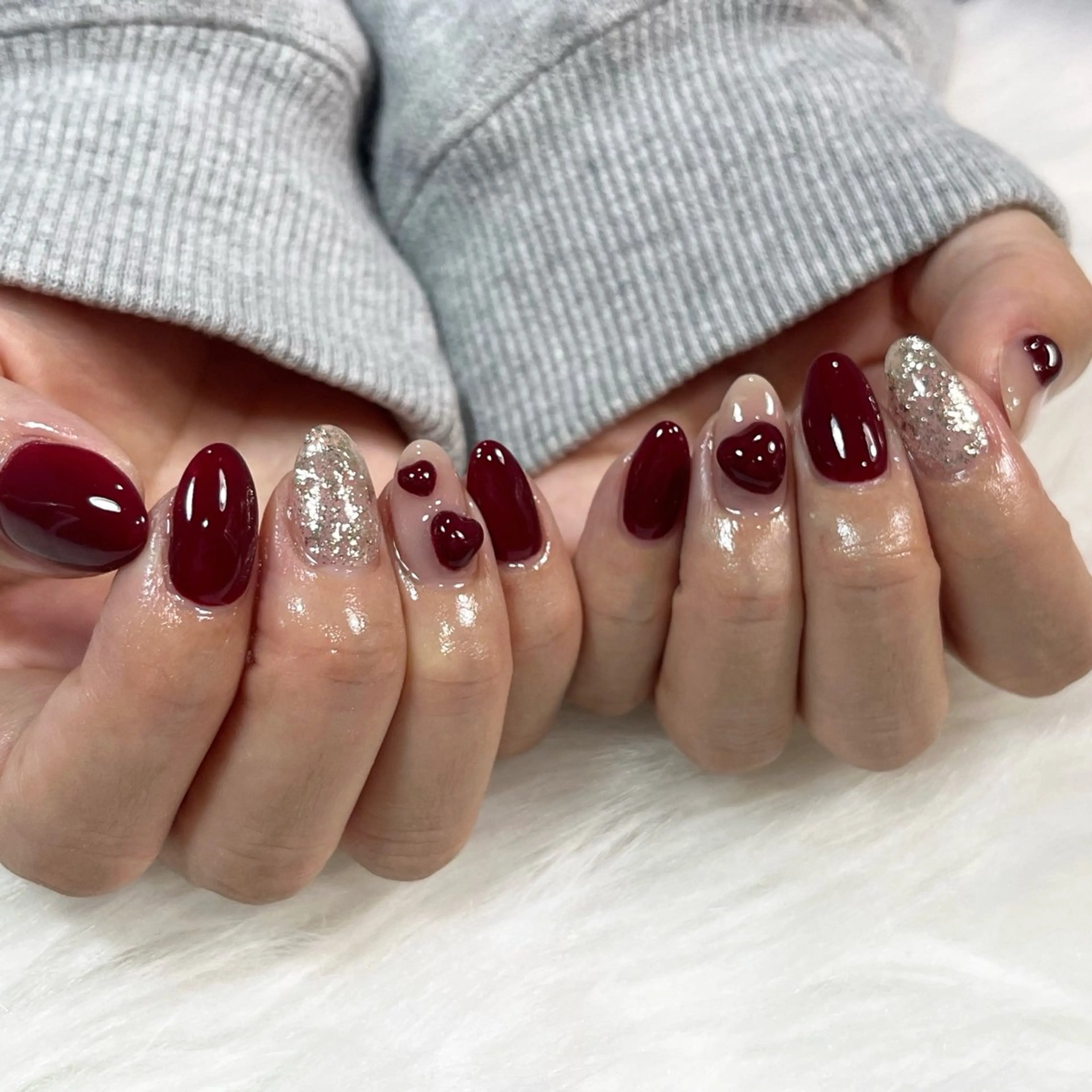 ネイル ハート nail salon Belle＊makoのネイルデザイン