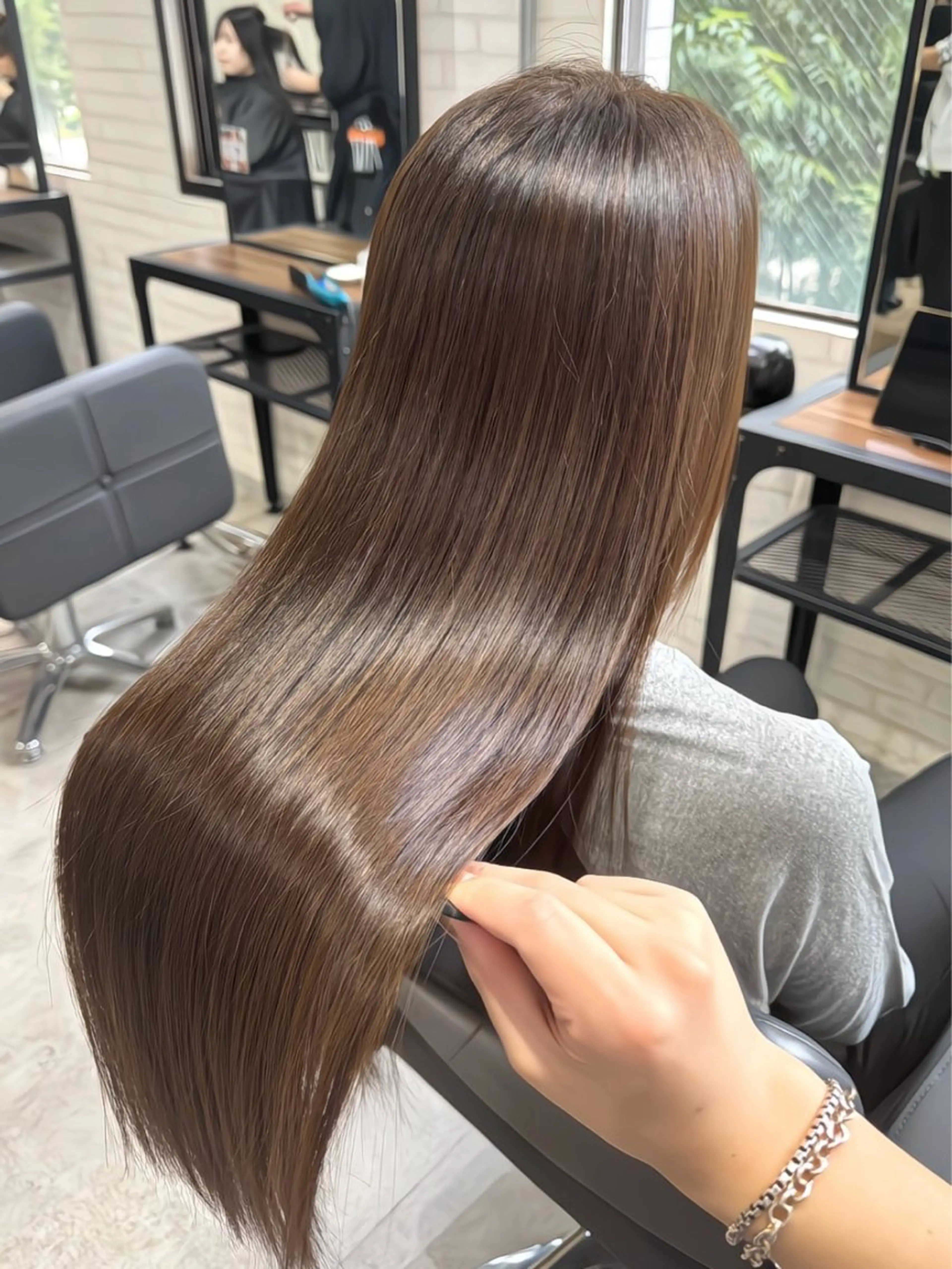 ロング カラー 髪質改善 カット ヘアカラー トリートメント 縮毛矯正・髪質改善 支持率No1🫧北島のヘアスタイル