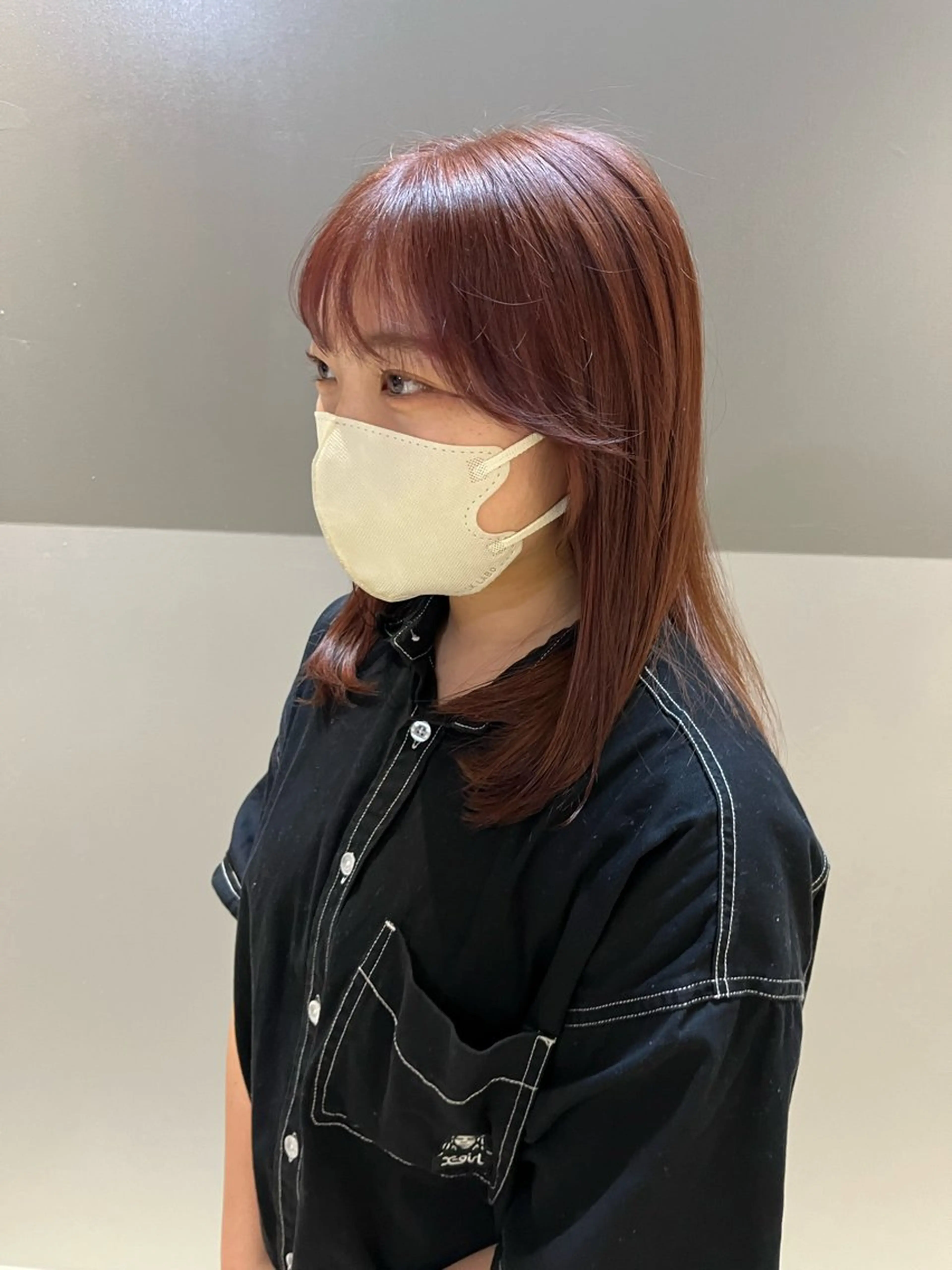 ワンカラー+保湿トリートメントの写真