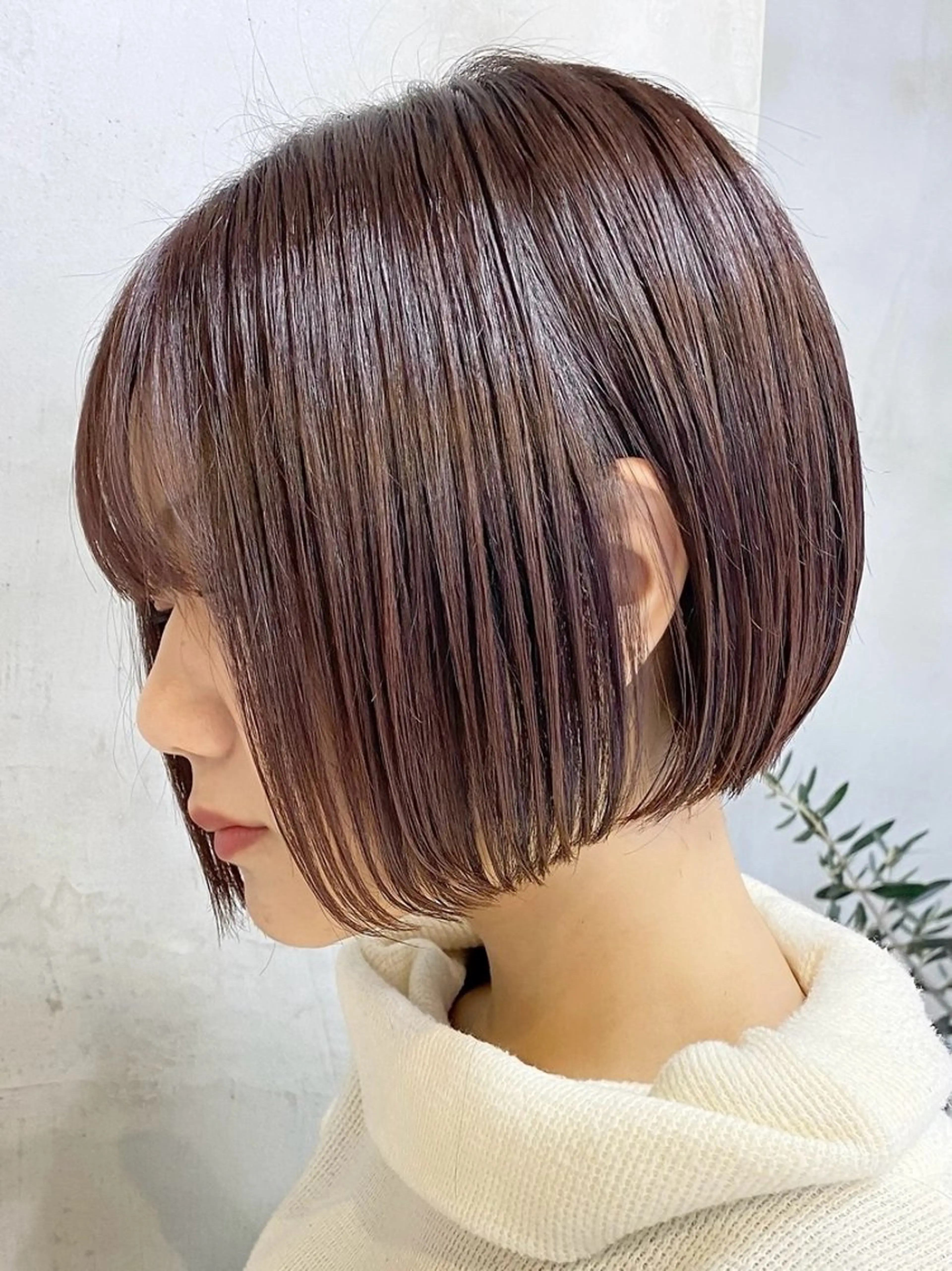 カラー 塔尾 真那のヘアスタイル