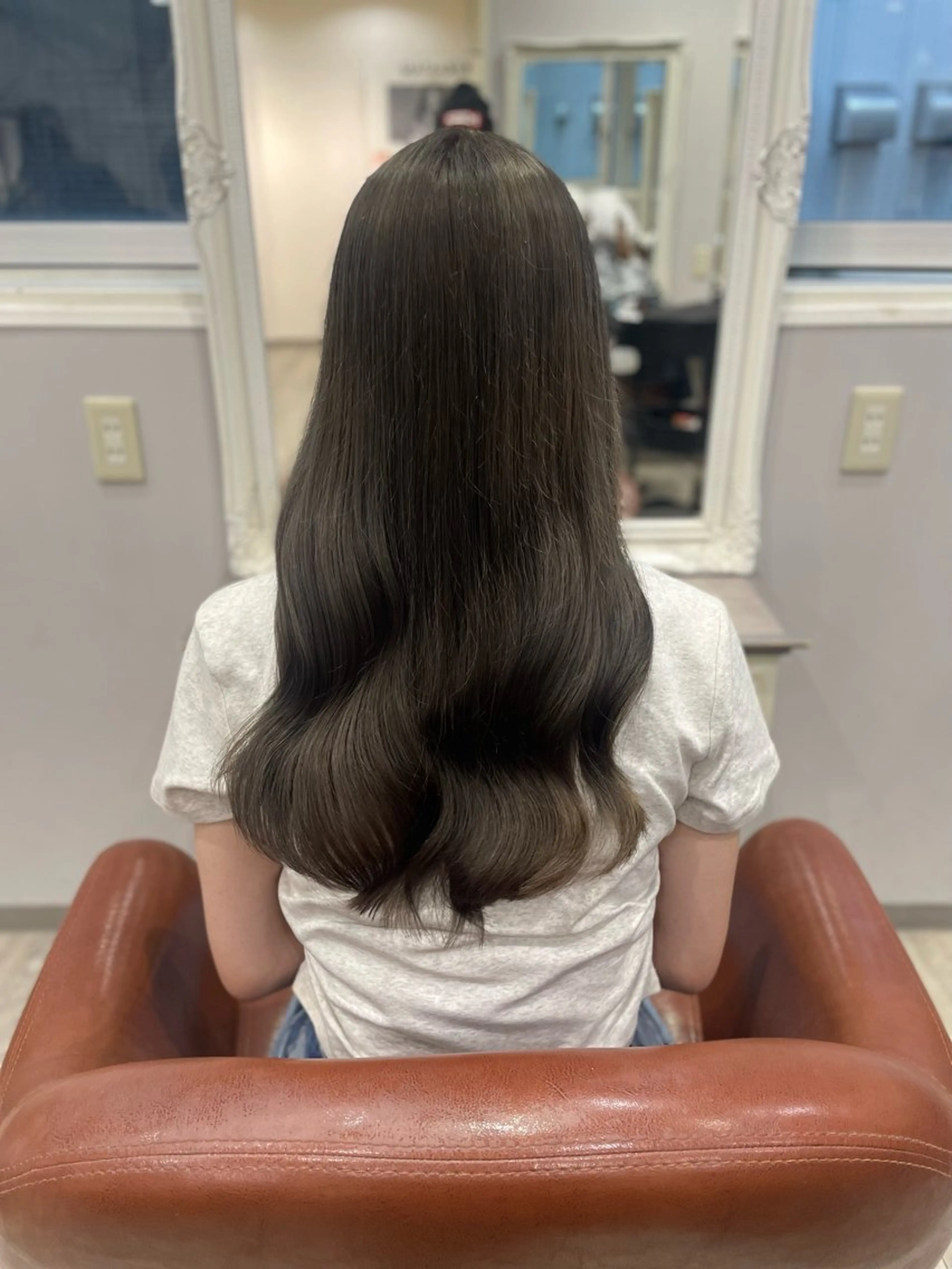 カラー 緑区/艶髪 🦋柿下のヘアスタイル