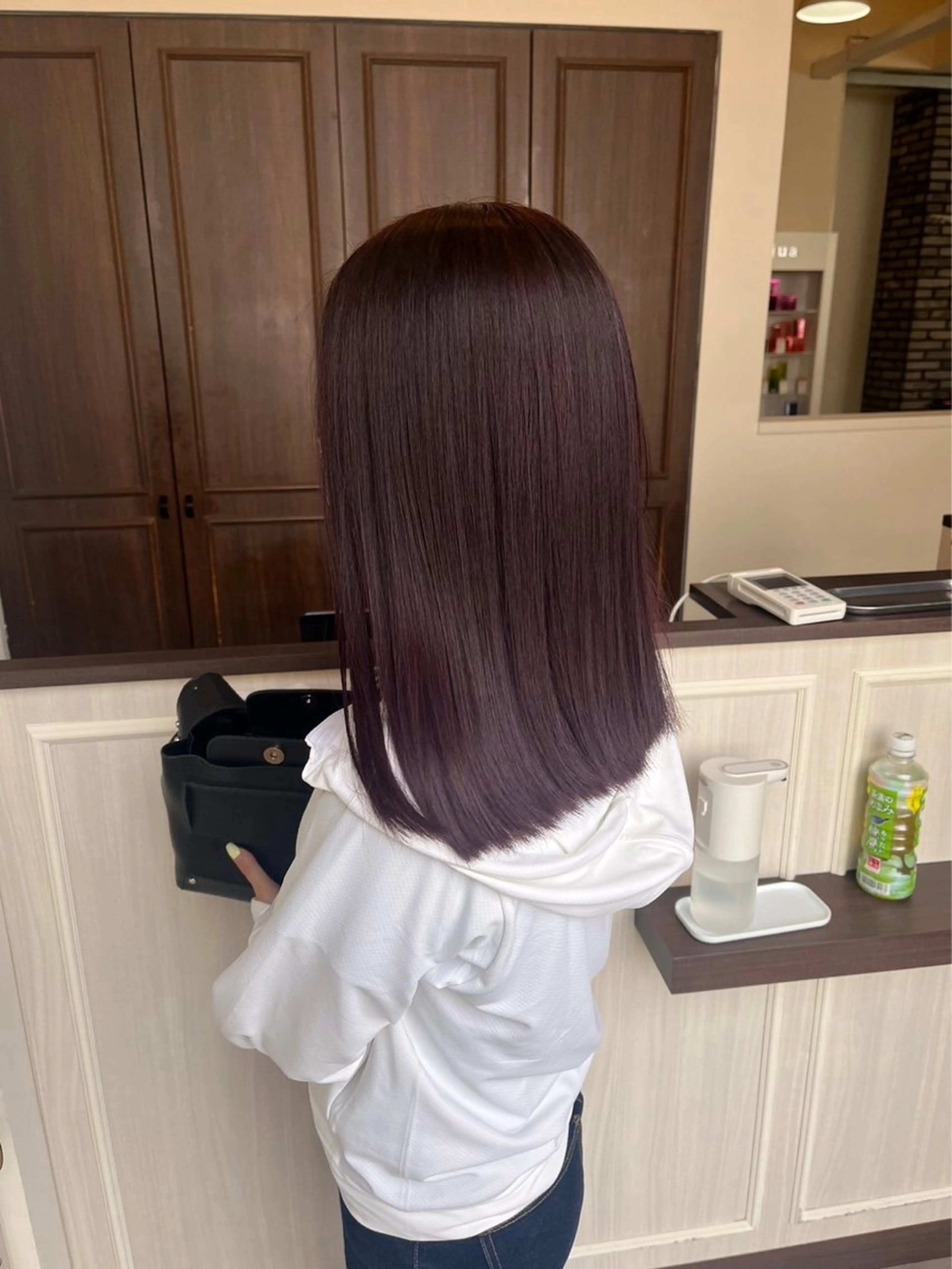 カラー hirano harukaのヘアスタイル