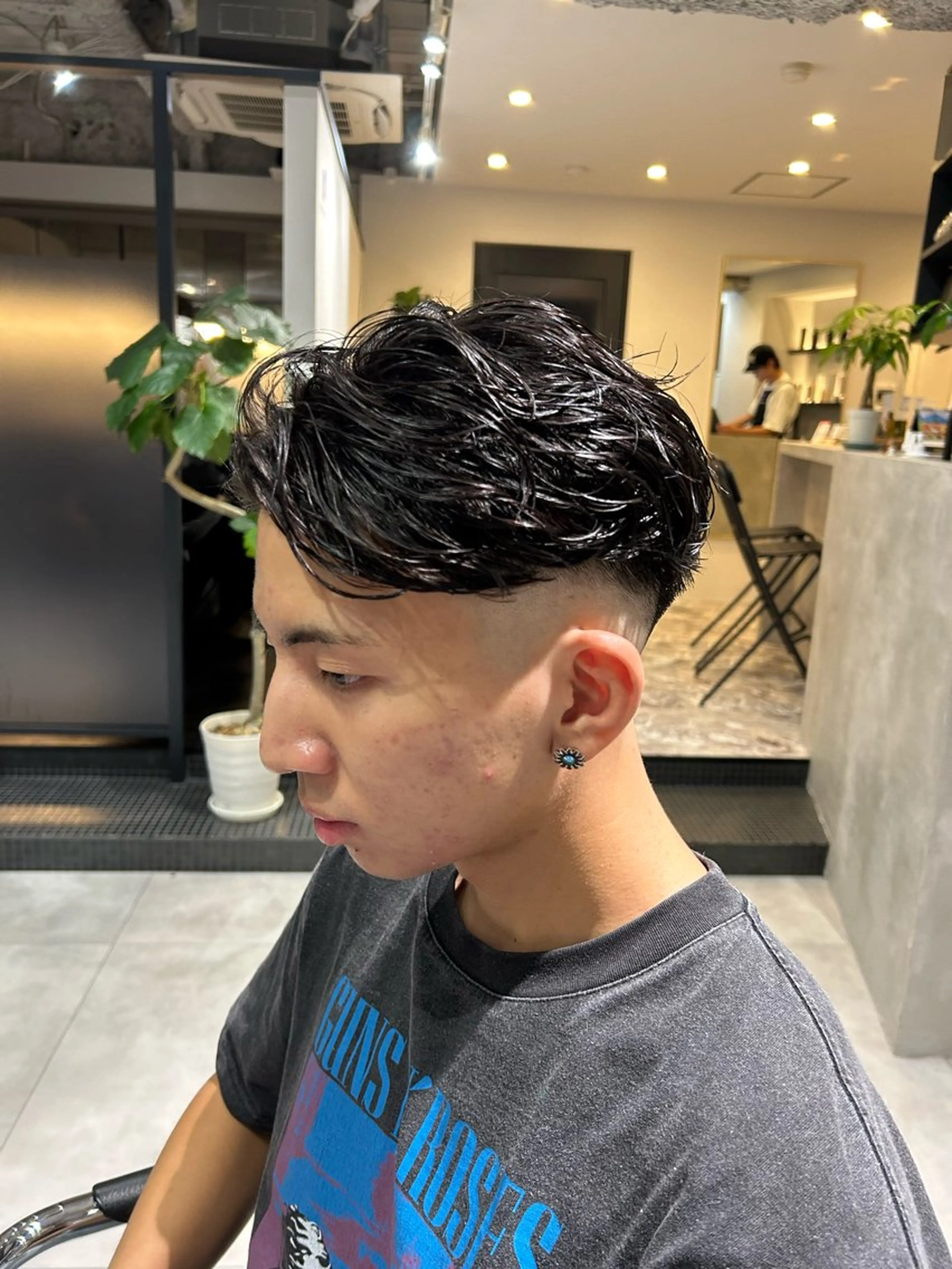 ショート カット パーマ メンズ特化🔥再現度 高カット/パーマ/元のヘアスタイル