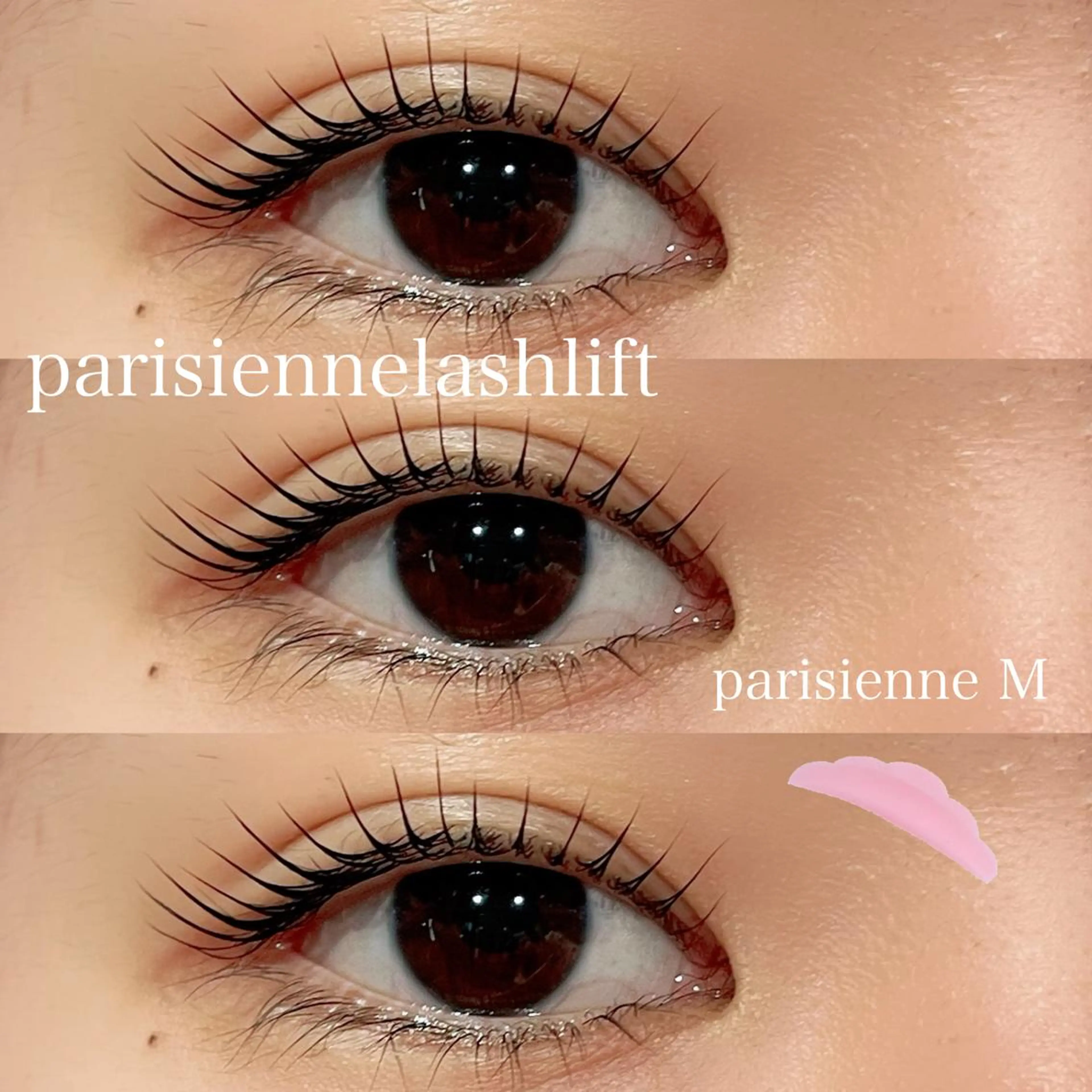 マツエク・マツパ パリジェンヌラッシュリフト 一重×まつ毛パーマ 🎀OAK AYAKA🧸のマツエク・マツパデザイン