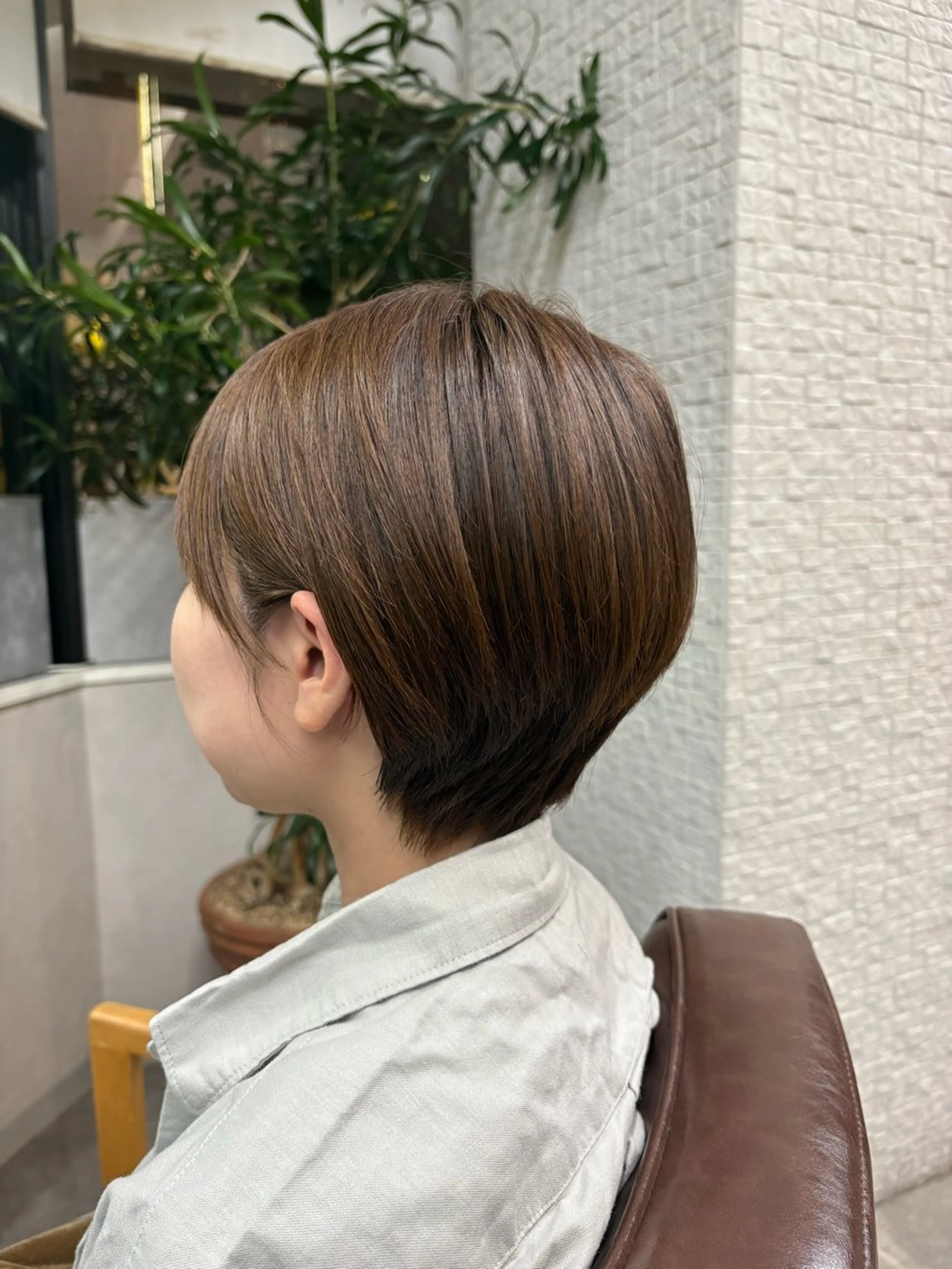 ショート 長内  大明のヘアスタイル