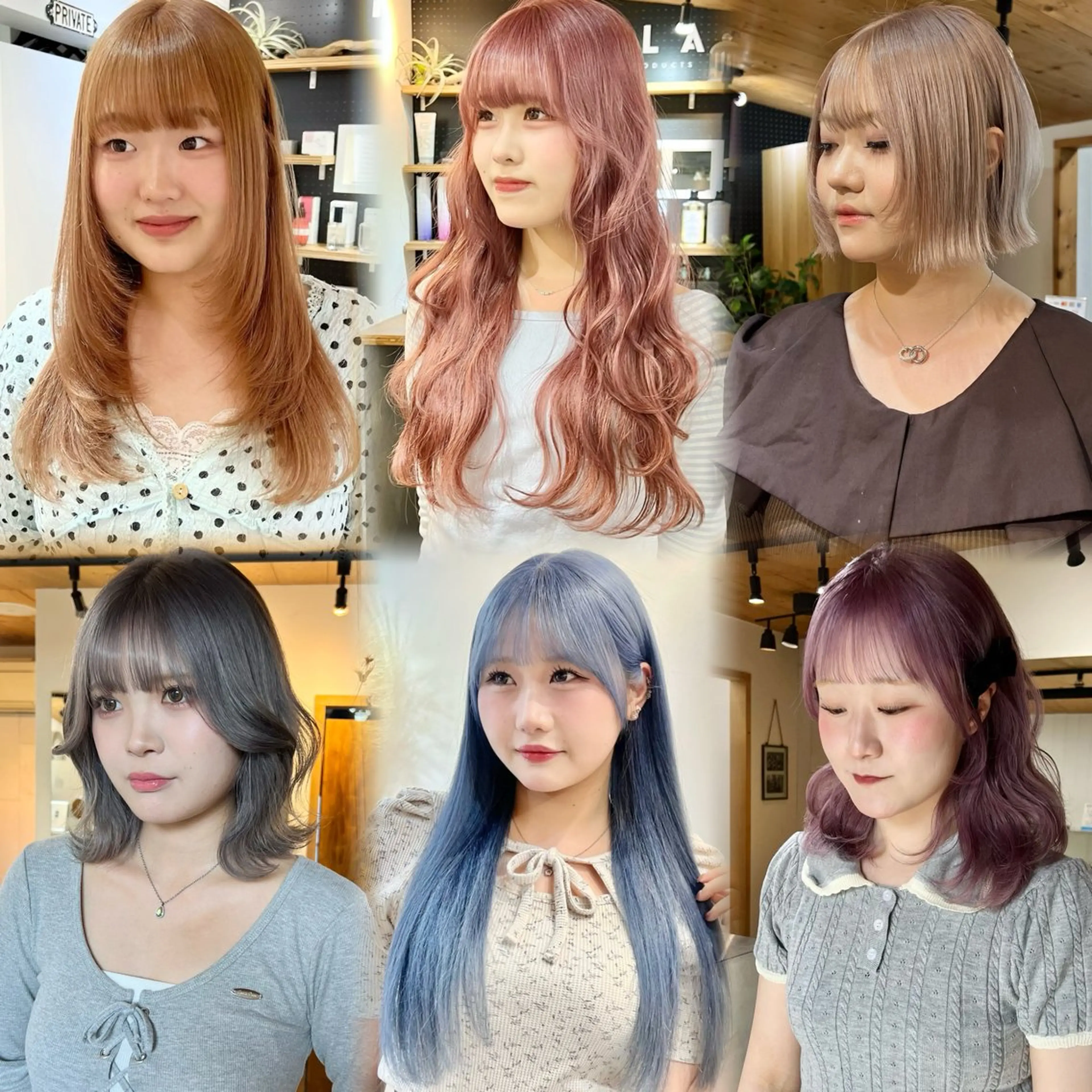 ロング ヘアカラー 暖色カラー/レイヤー カット☁️MEI☁️のヘアスタイル